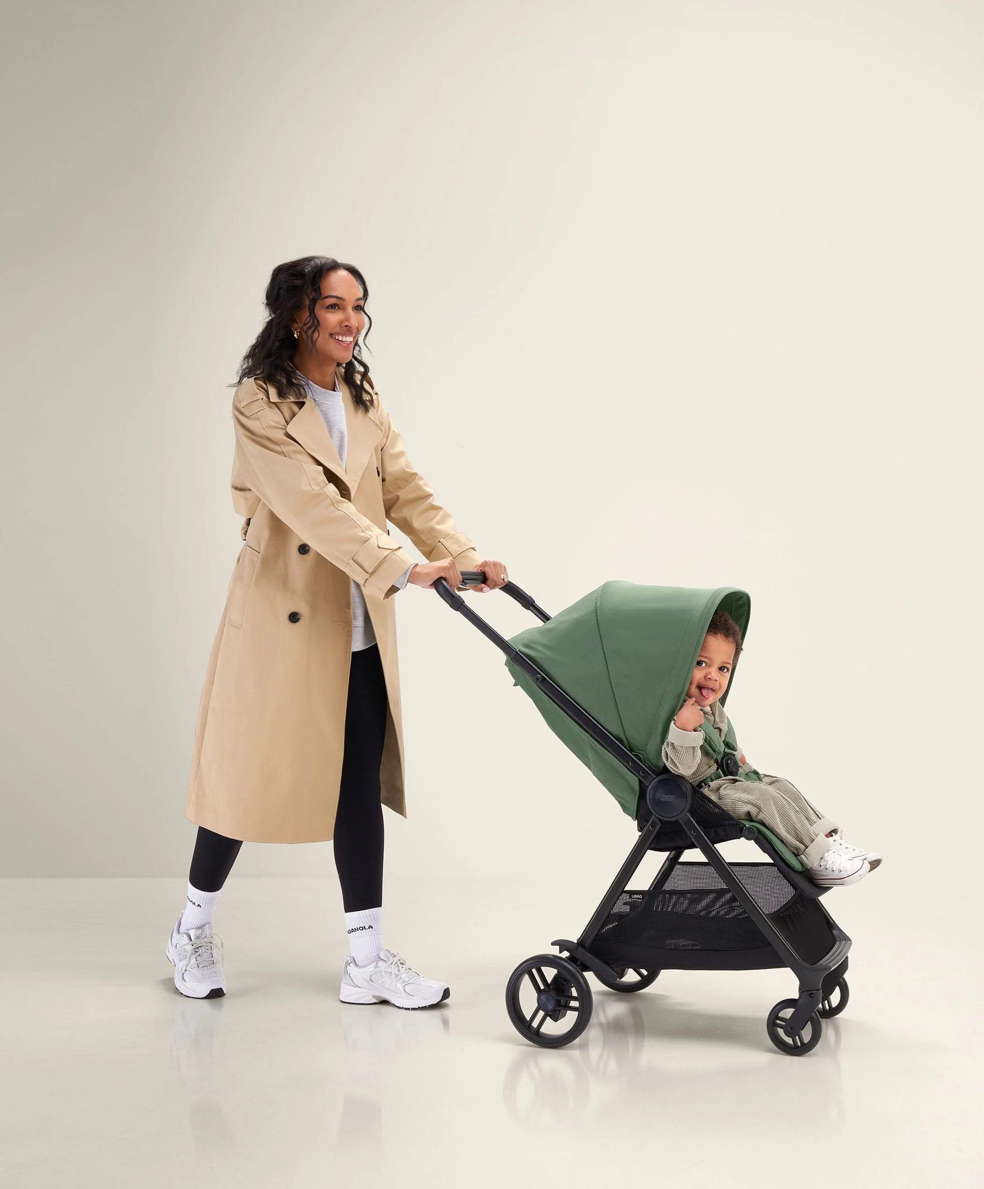 Libro Stroller Bundle with Footmuff – Bay Green - Image 11