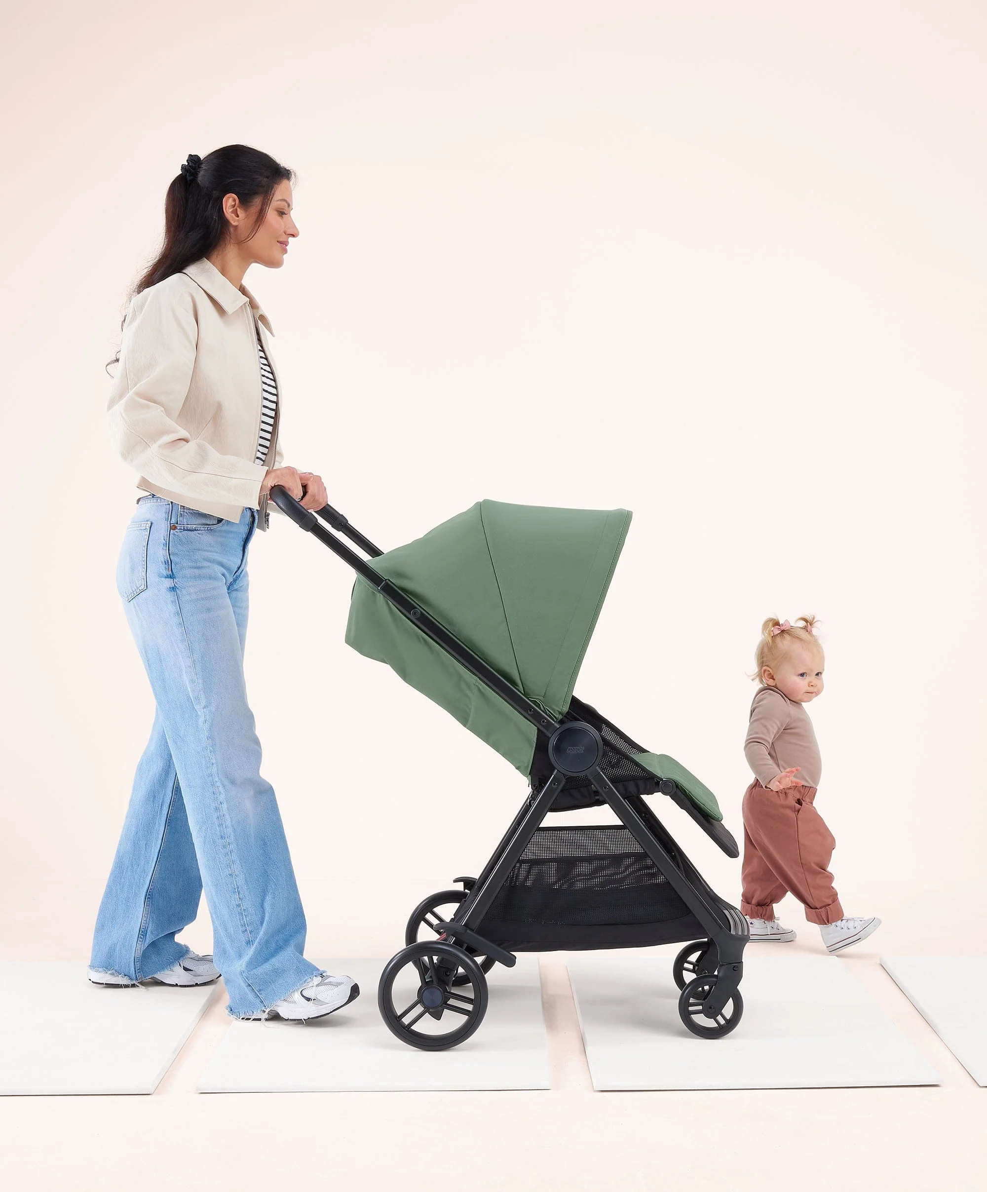 Libro Stroller Bundle with Footmuff – Bay Green - Image 12