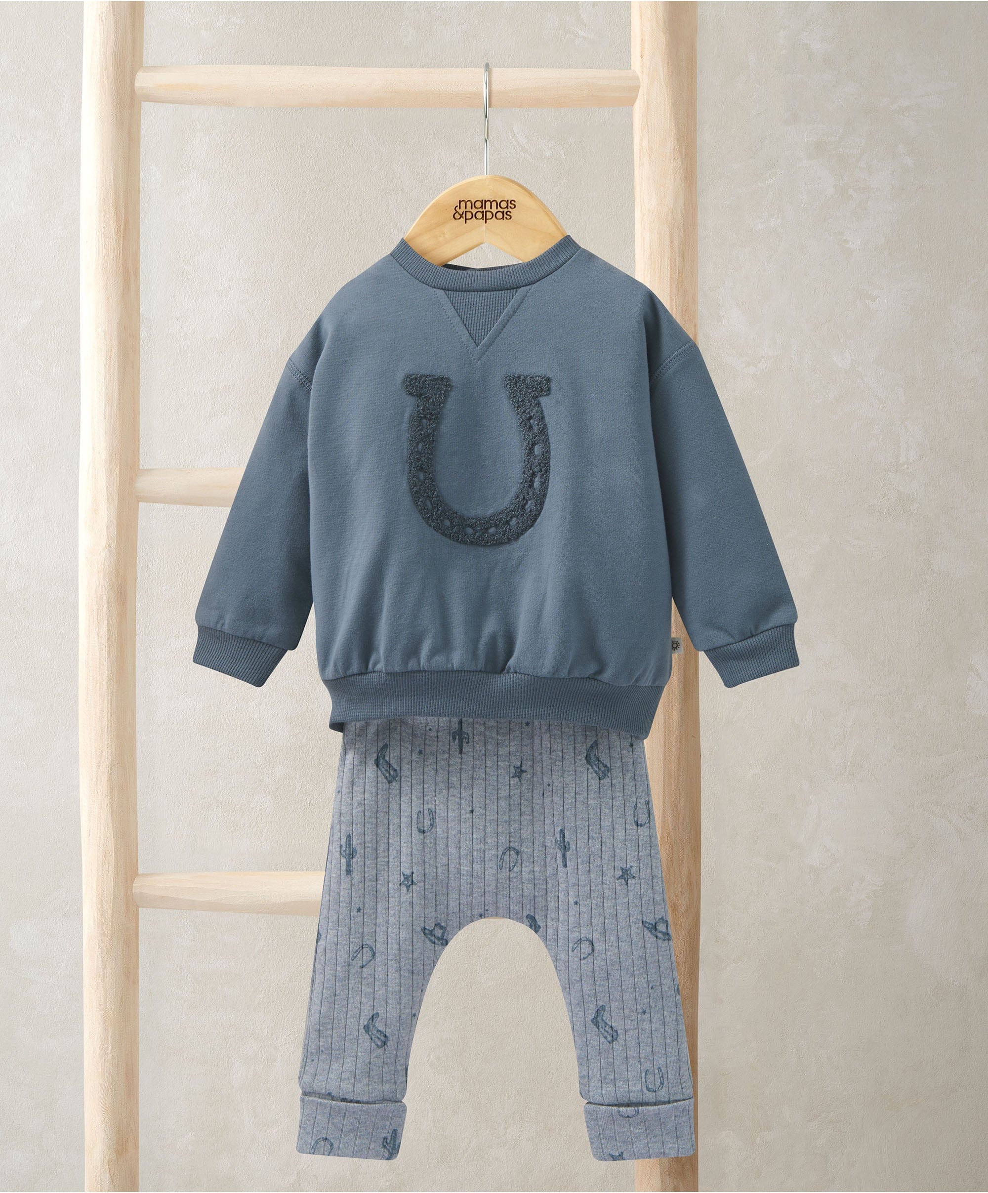 Wild West Top & Leggings Outfit Set