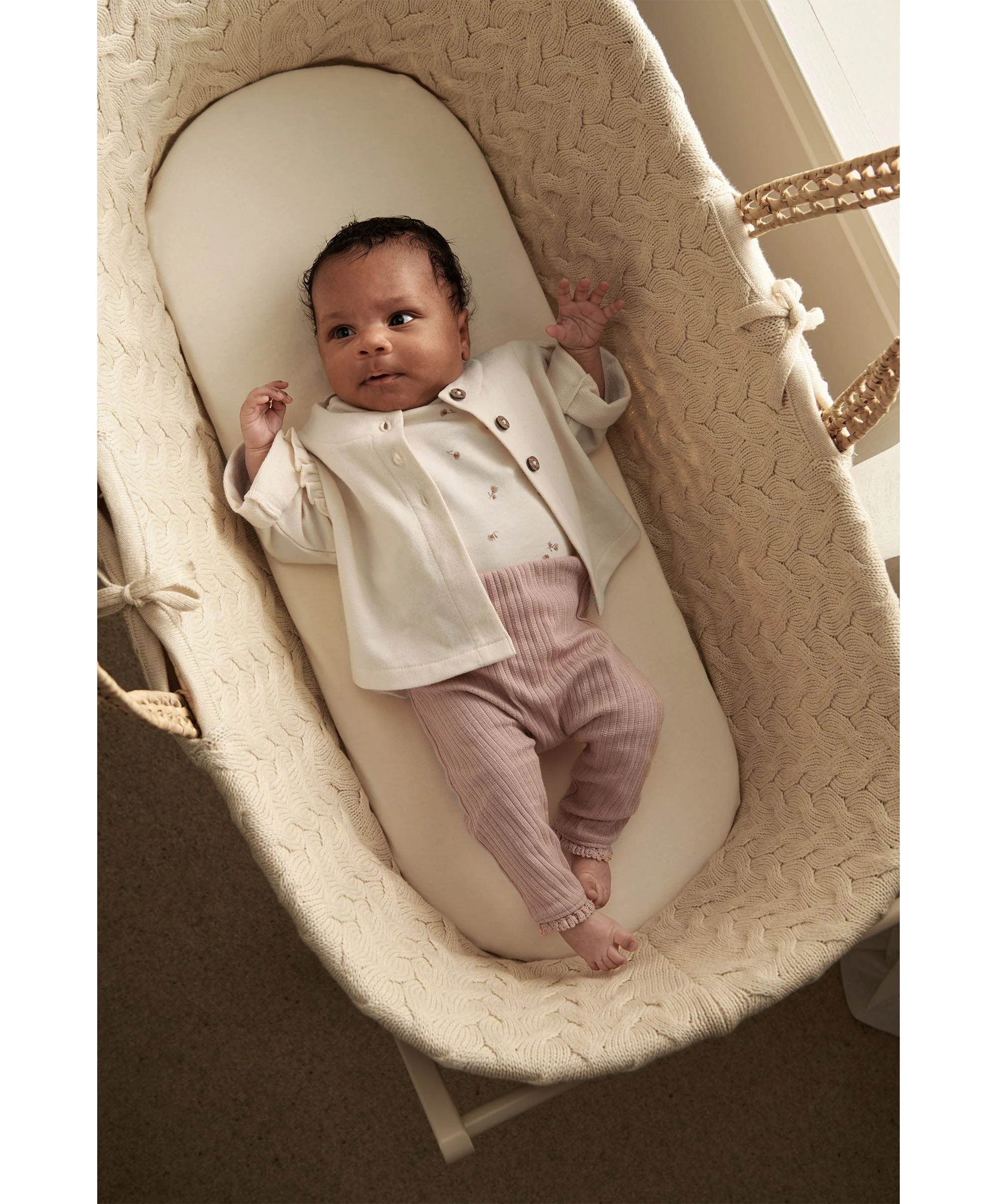 Jersey Jacket, Leggings & Daisy Bodysuit - Image 2