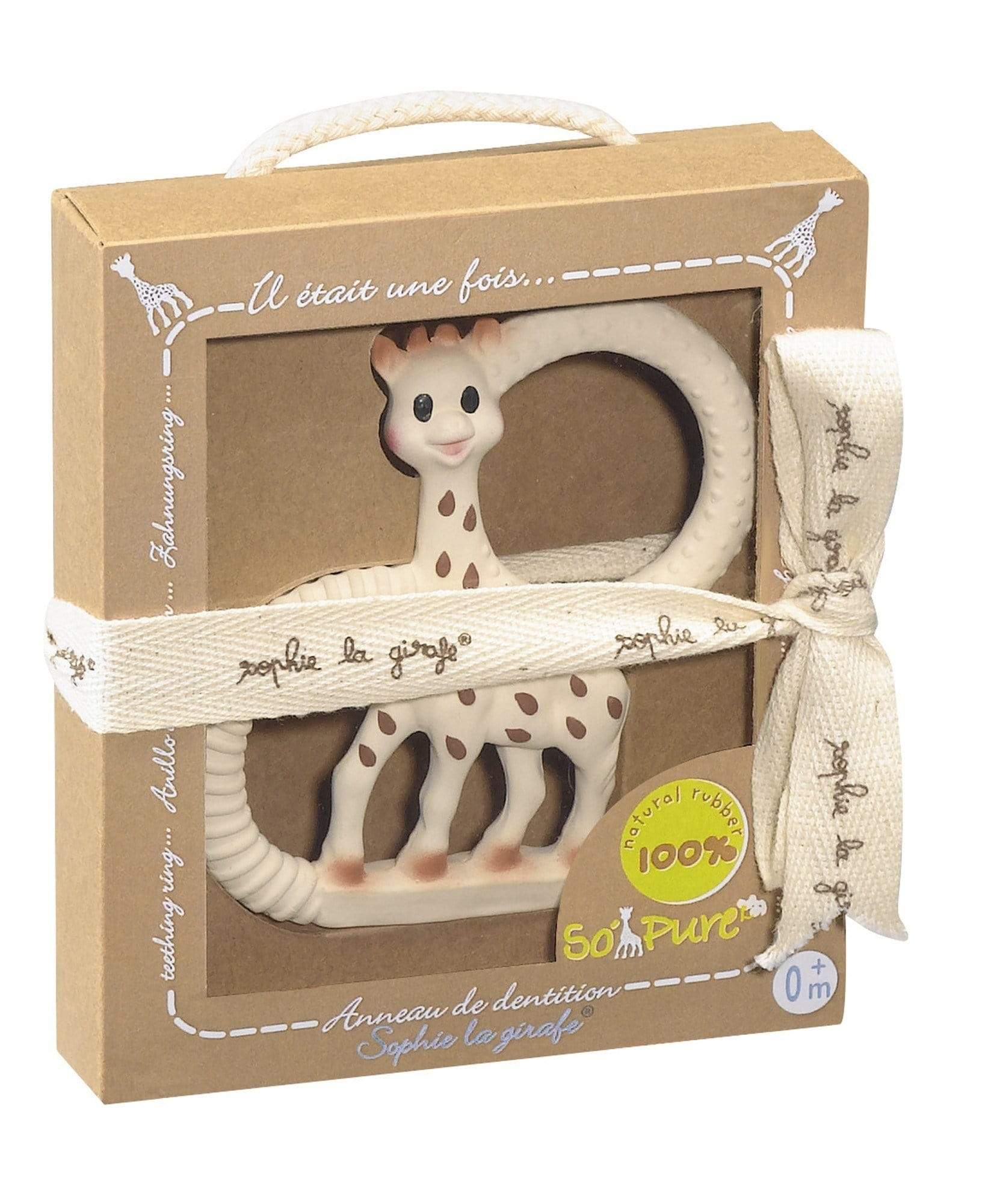 Sophie The Giraffe Toy with Two Teething Rings - Image 4