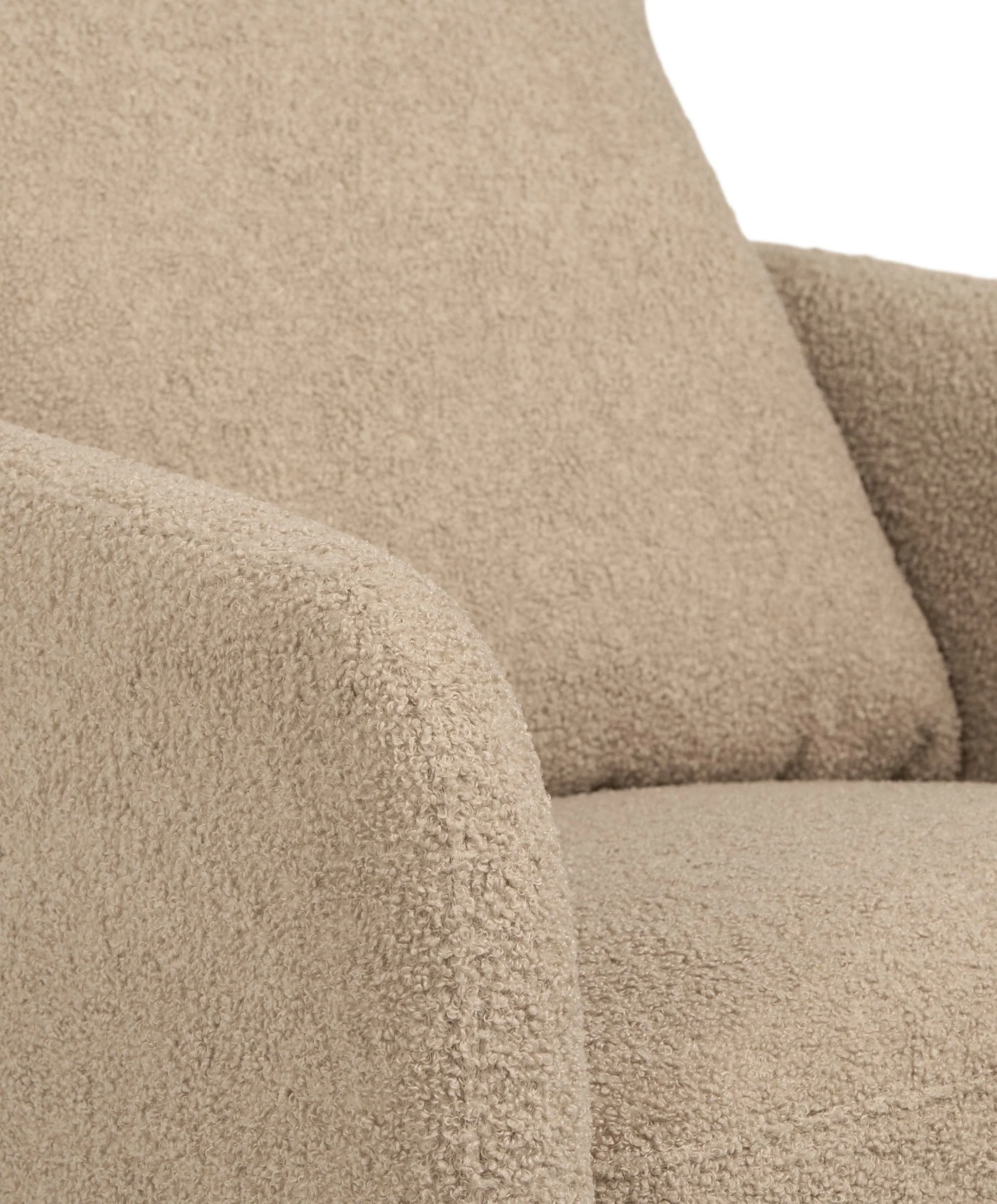 Alma Nursing Chair - Fawn Boucle - Image 5