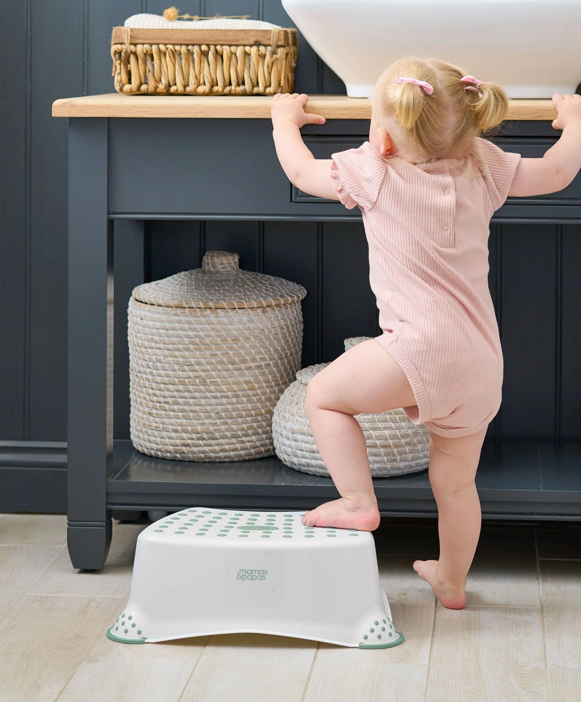 Anti Slip Step Up Stool – Eucalyptus - Image 3