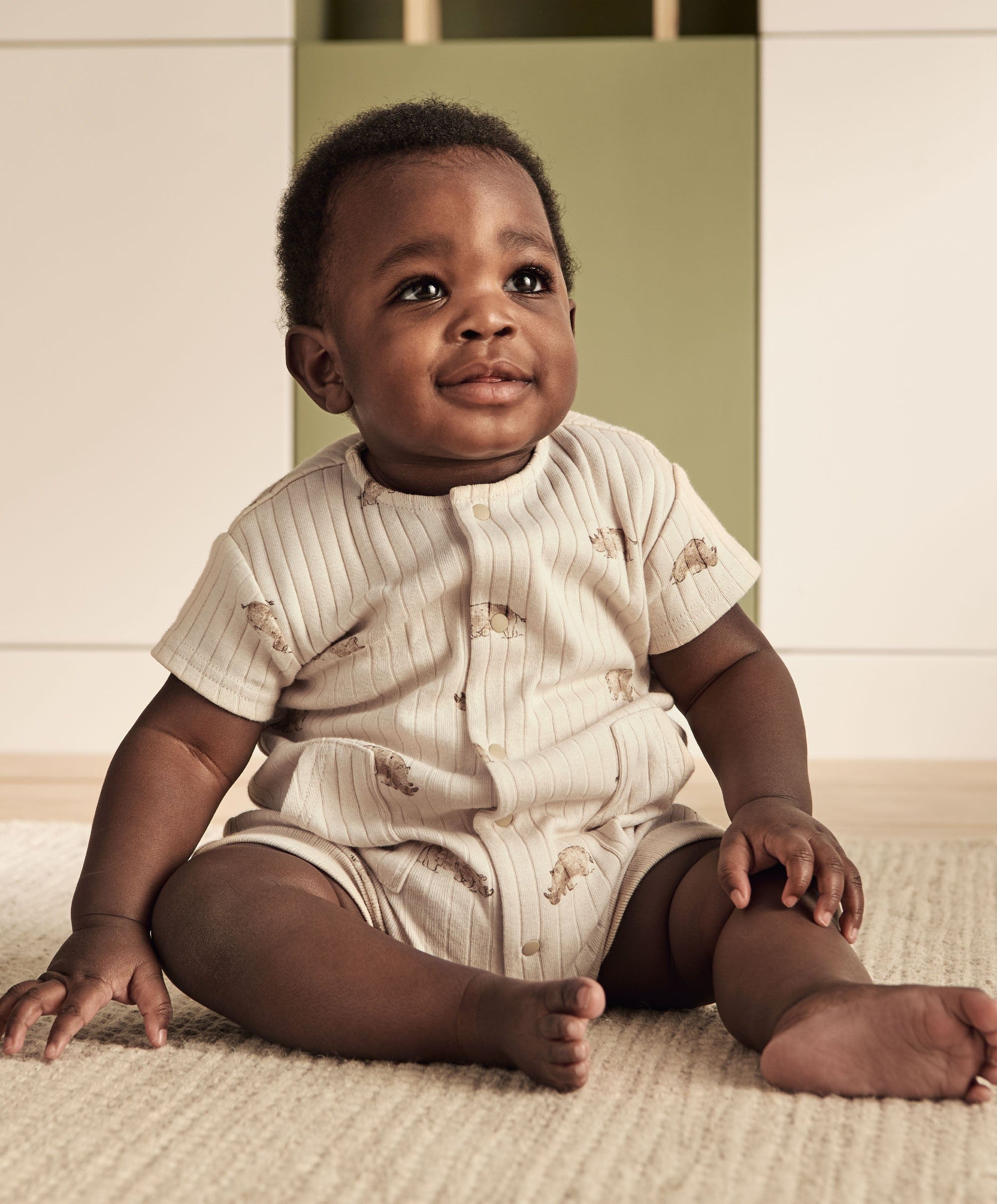 Rhino Ribbed Romper