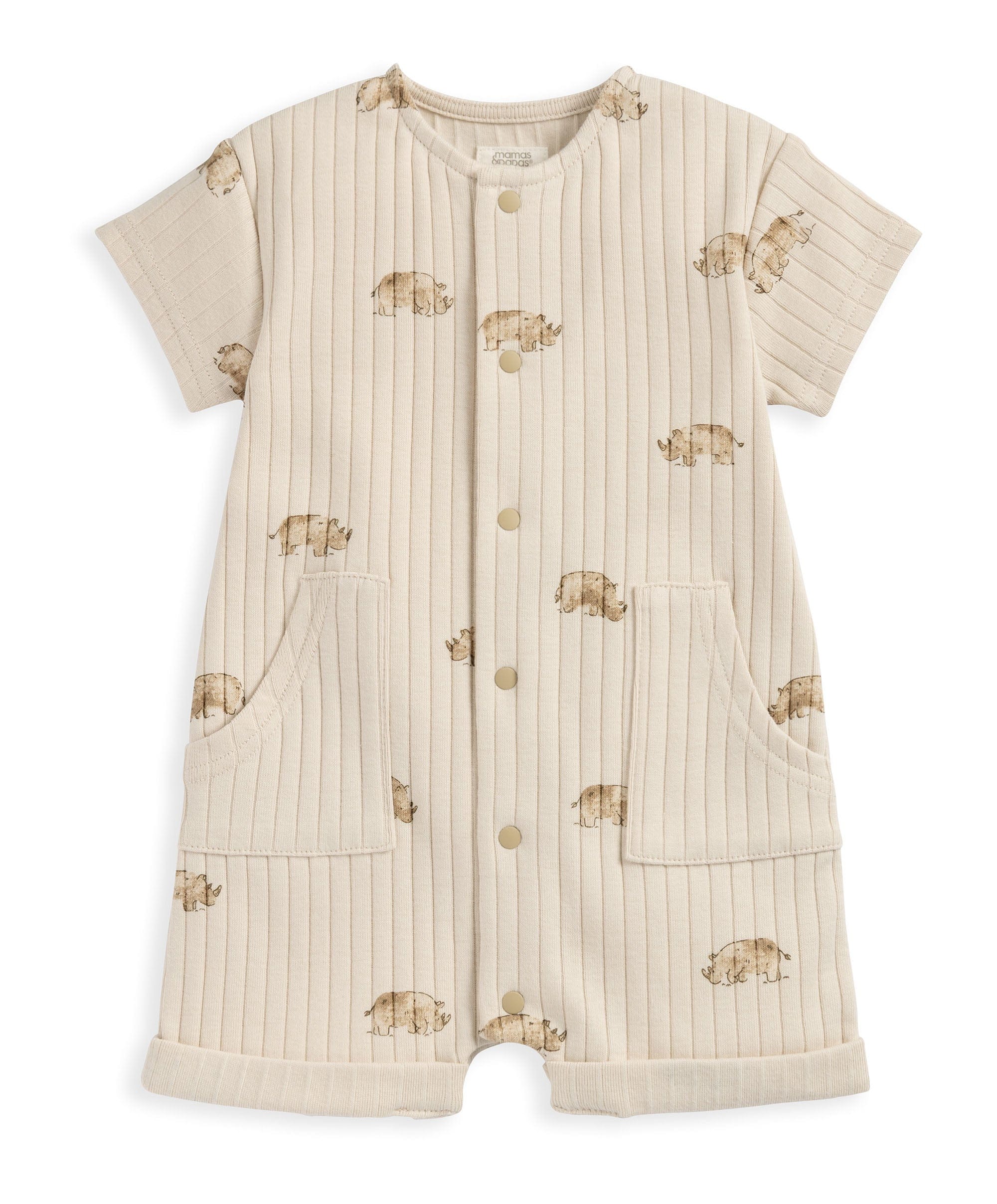 Rhino Ribbed Romper - Image 5