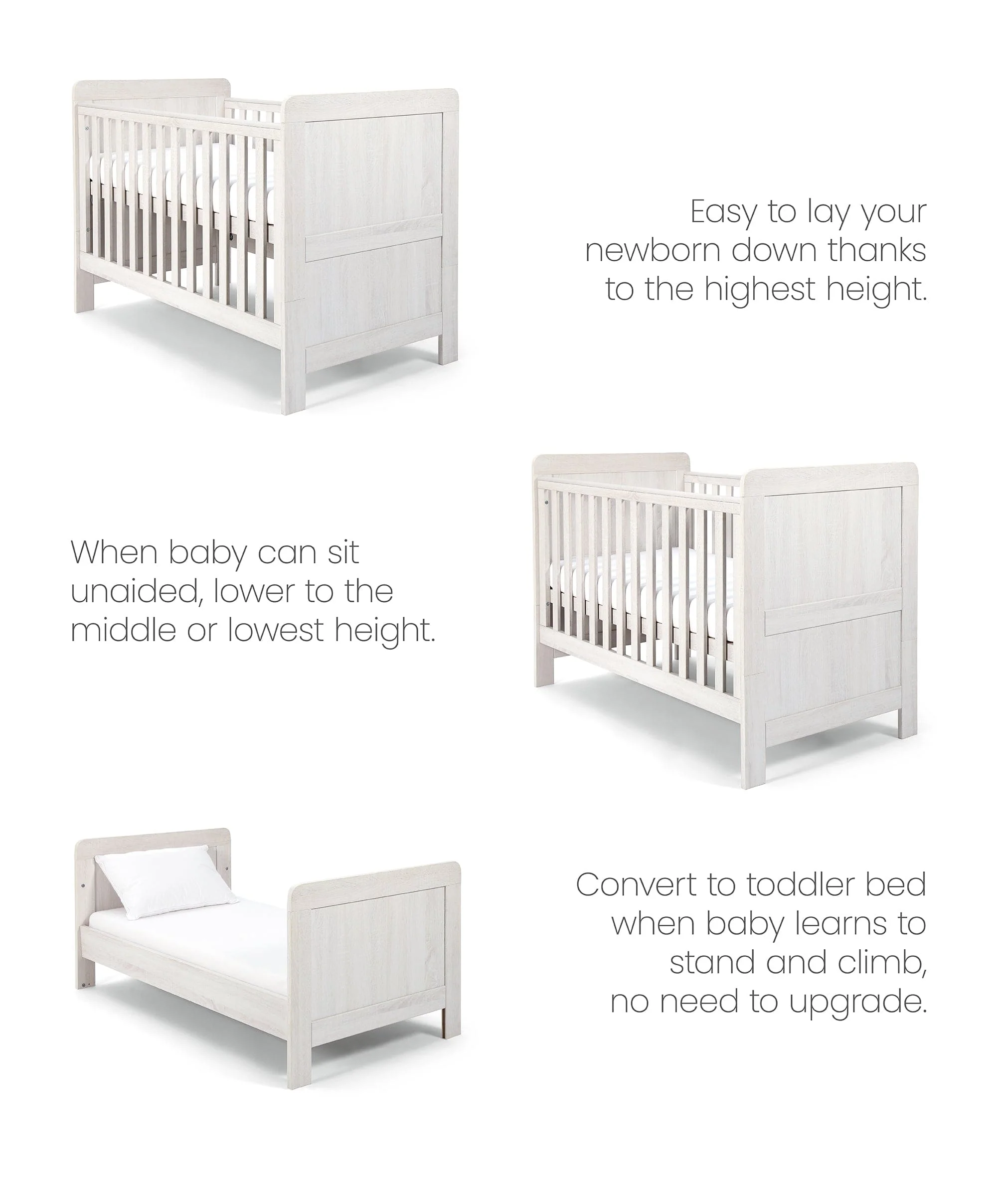 Atlas Cotbed - Nimbus White - Image 9