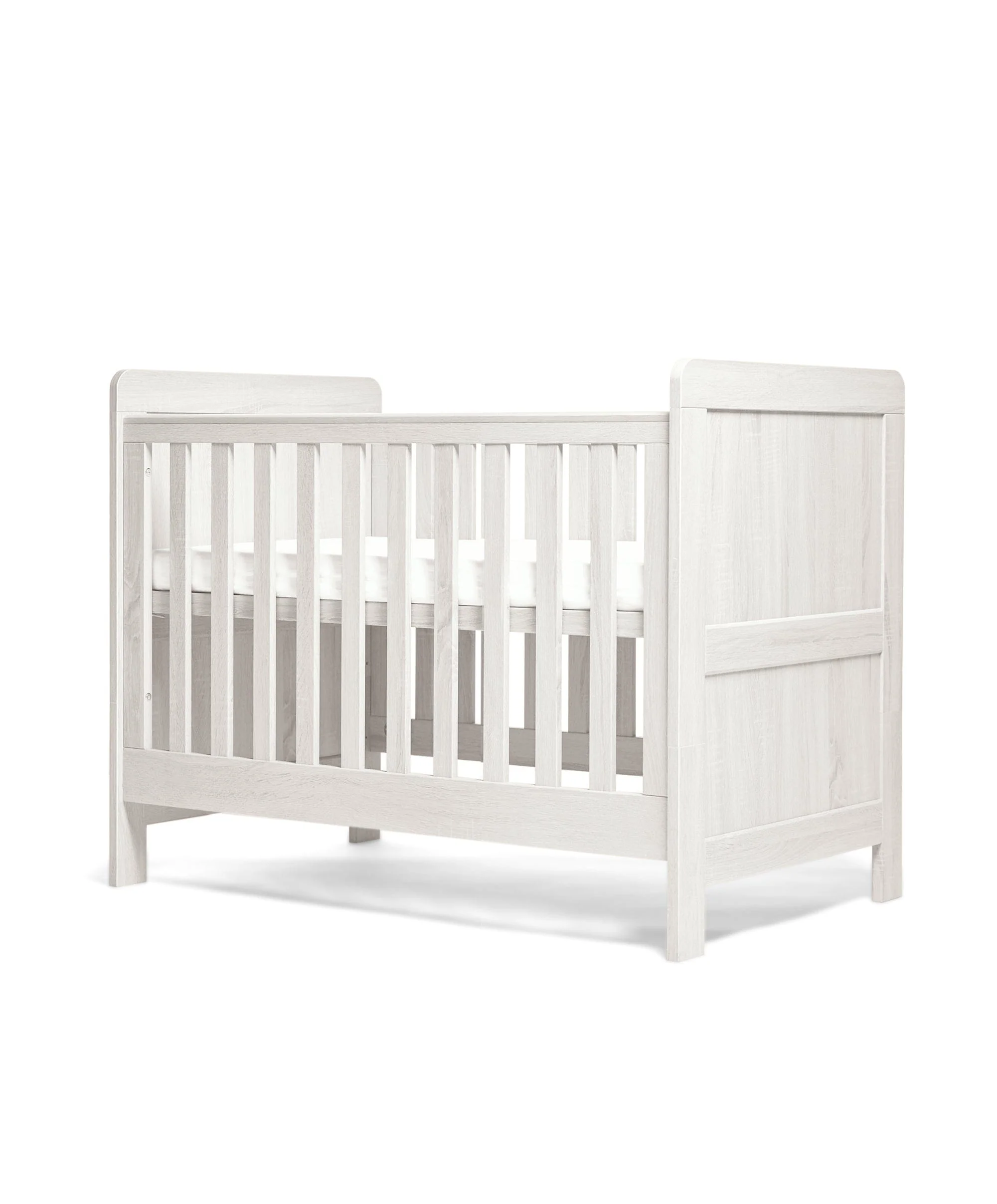 Atlas 3 Piece Small Cotbed Range with Dresser Changer & Wardrobe - White - Image 2