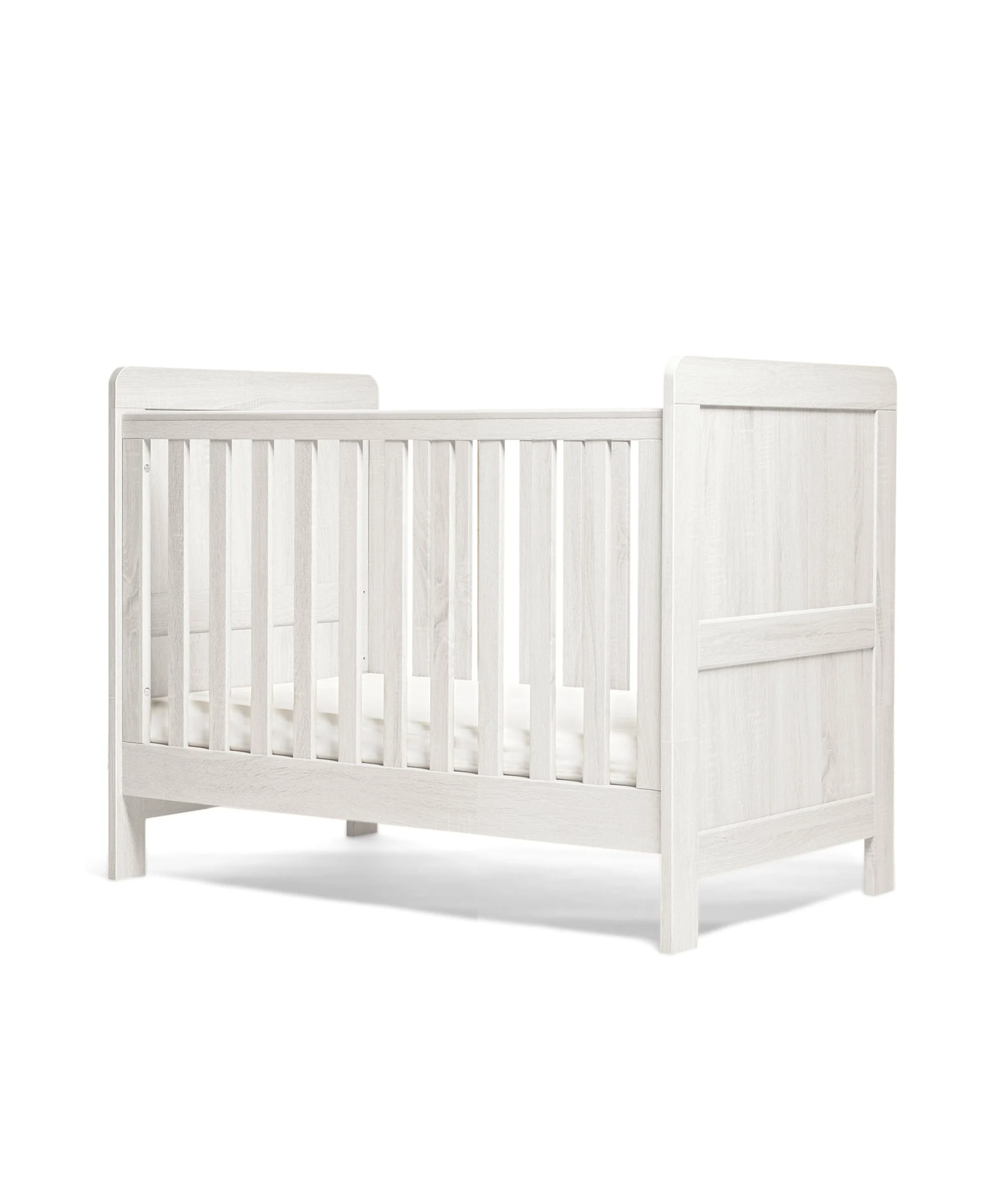 Atlas 3 Piece Small Cotbed Range with Dresser Changer & Wardrobe - White - Image 4