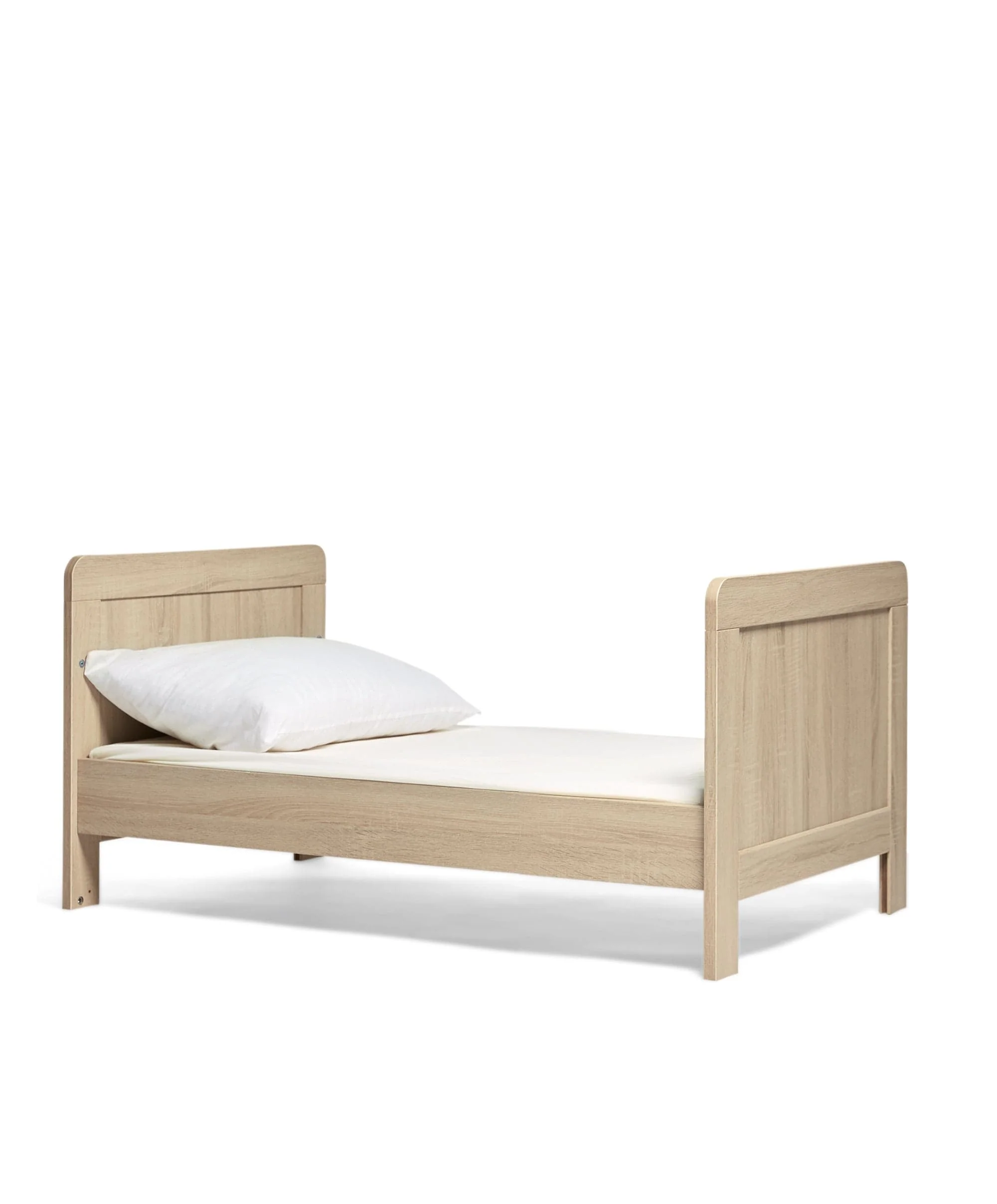 Atlas Small Bundle with Essential Airflow Pocket Spring Mattress (4 Piece) - Light Oak - Image 5
