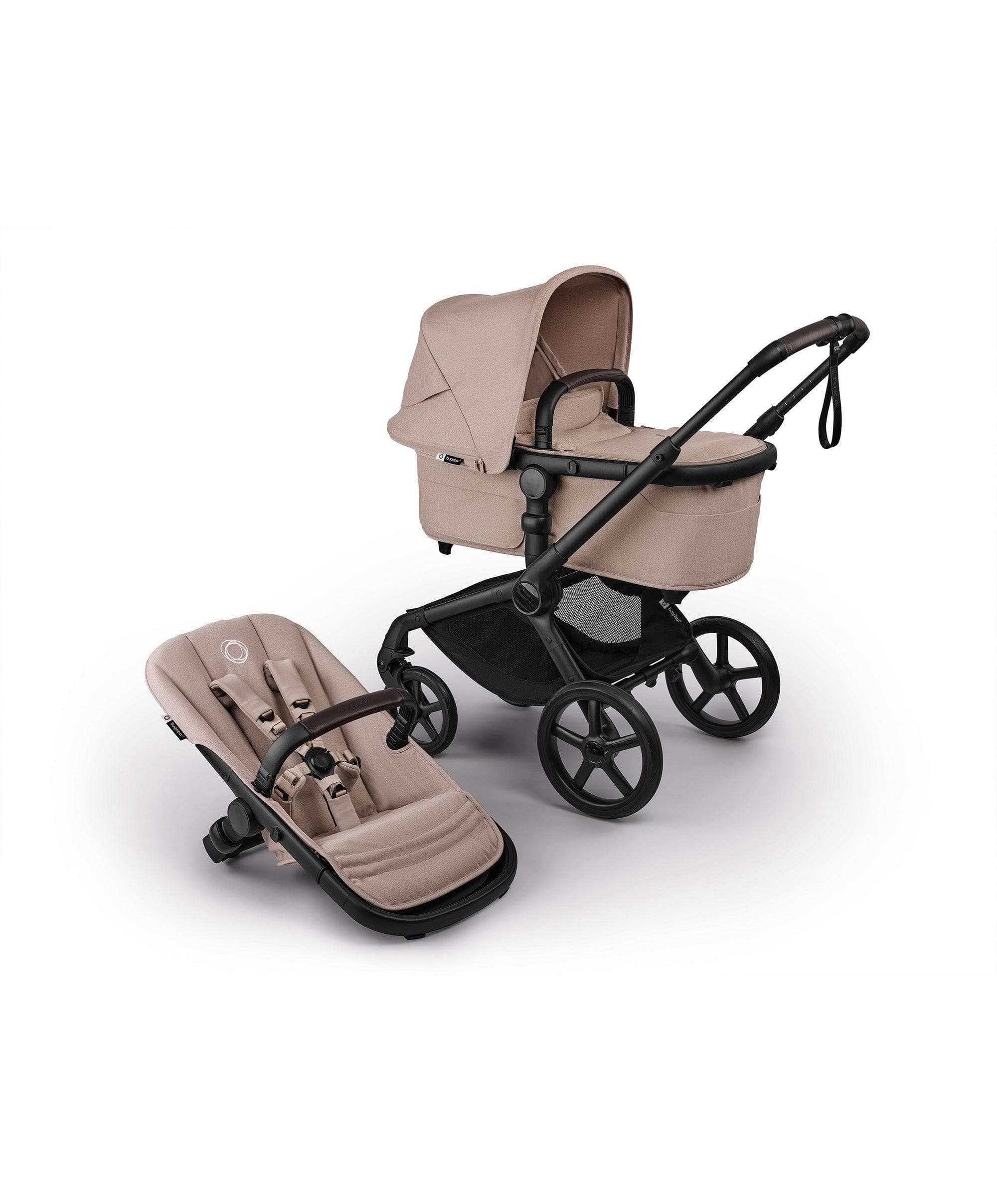 Bugaboo Fox 5 Renew Complete Pushchair Bundle (7 Pieces) - Taupe Melange - Image 2