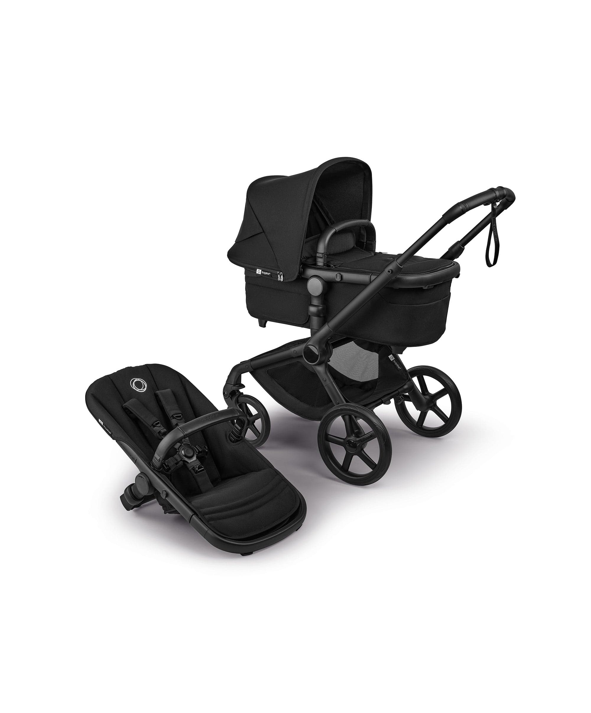 Bugaboo Fox 5 Renew Complete Pushchair Bundle with Maxi-Cosi Pebble 360 Pro2 Car Seat (8 Pieces) - Heritage Black - Image 2