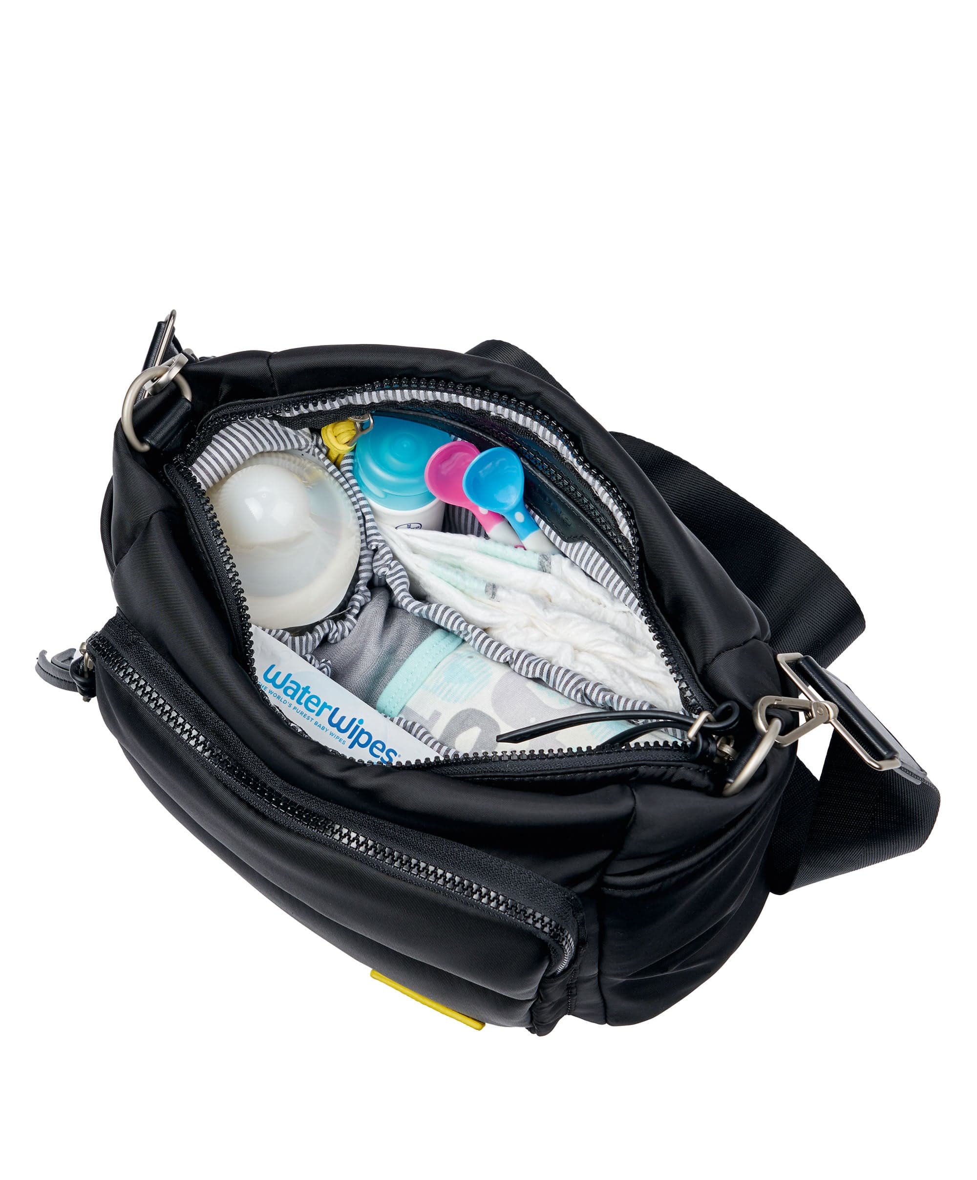 Bababing Joey Cross Body Organiser - Black - Image 6
