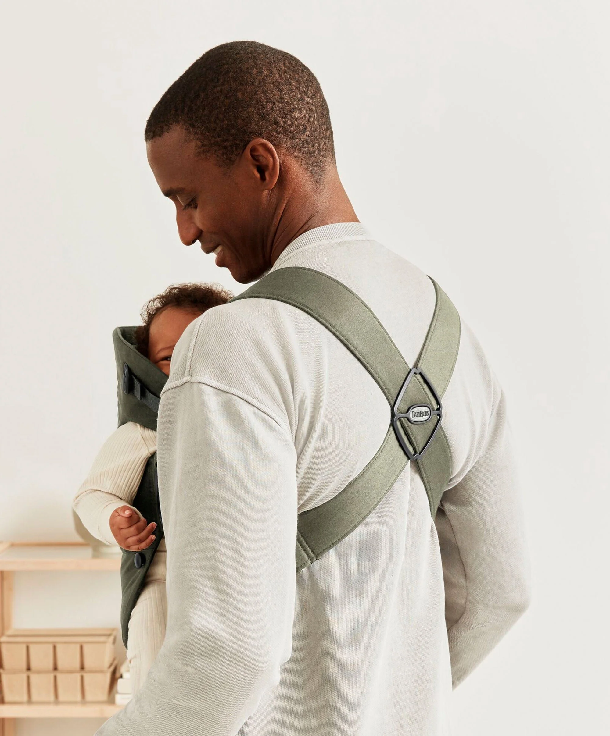 BabyBjörn Baby Carrier Mini - Dark Green - Image 4