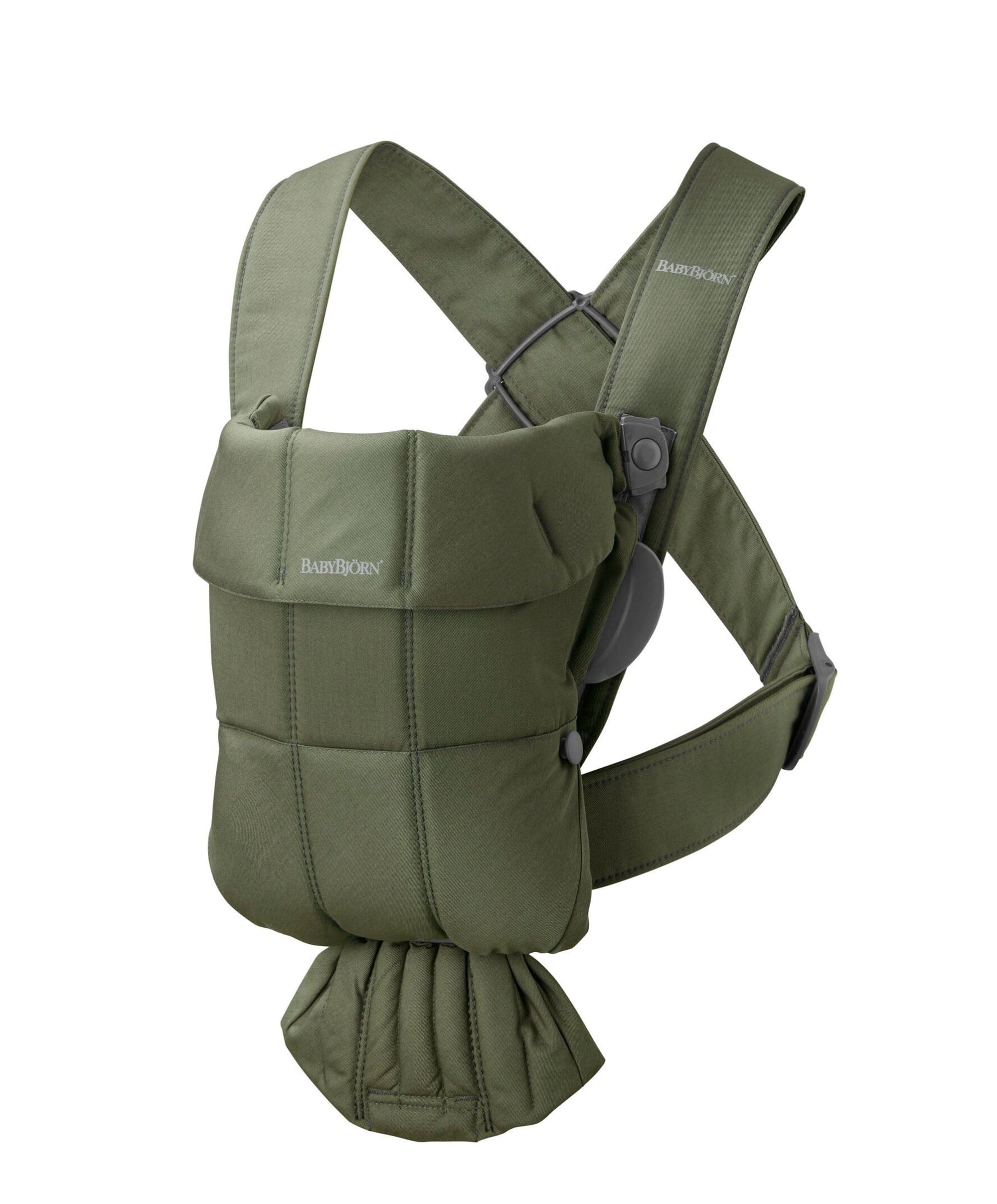 BabyBjörn Baby Carrier Mini - Dark Green - Image 9