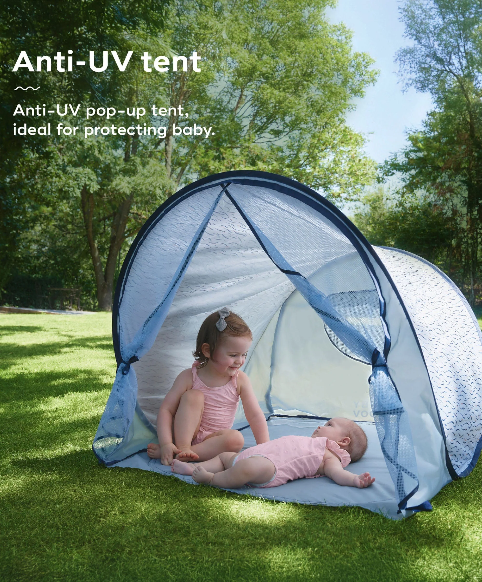 Babymoov Anti UV Summer Tent UPF 50+ Protection - Waves - Image 2