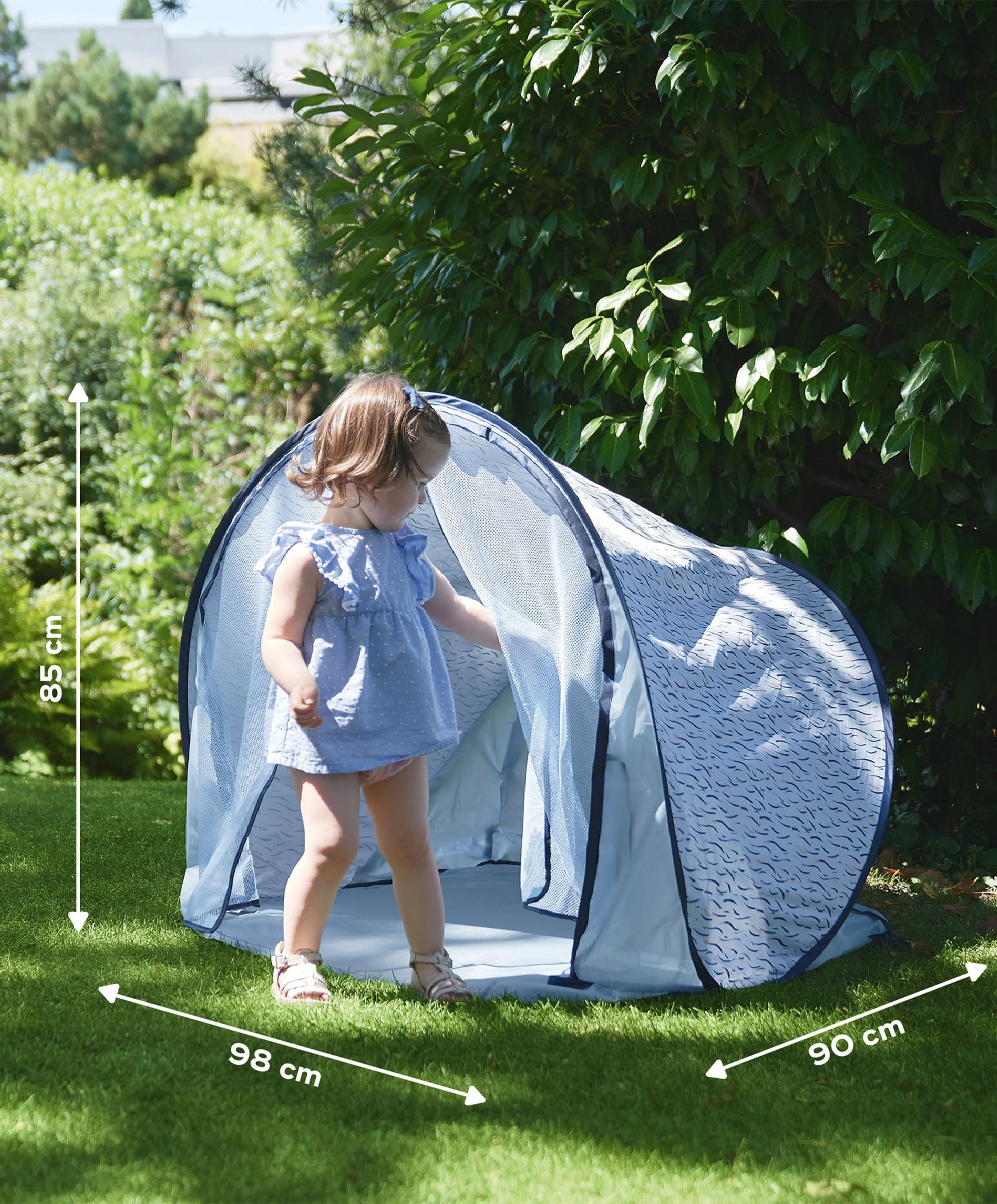 Babymoov Anti UV Summer Tent UPF 50+ Protection - Waves - Image 6