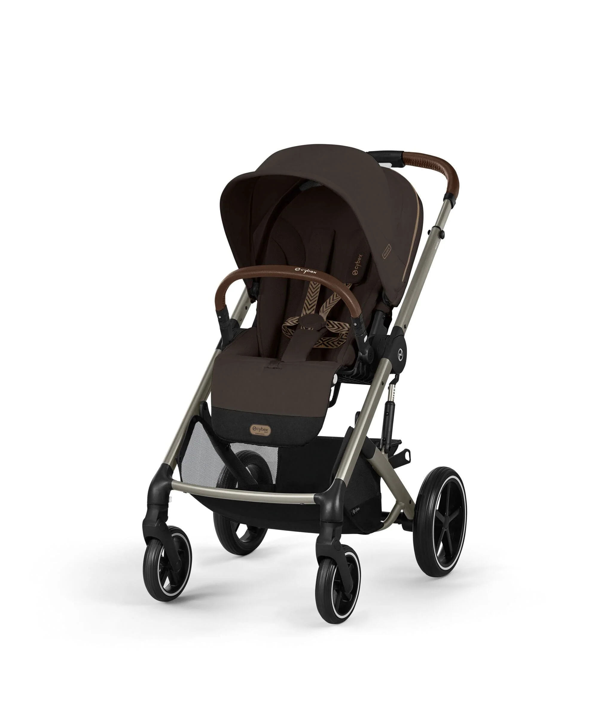 Cybex Balios S Lux Pushchair Bundle (5 Pieces) - Chocolate Brown - Image 2
