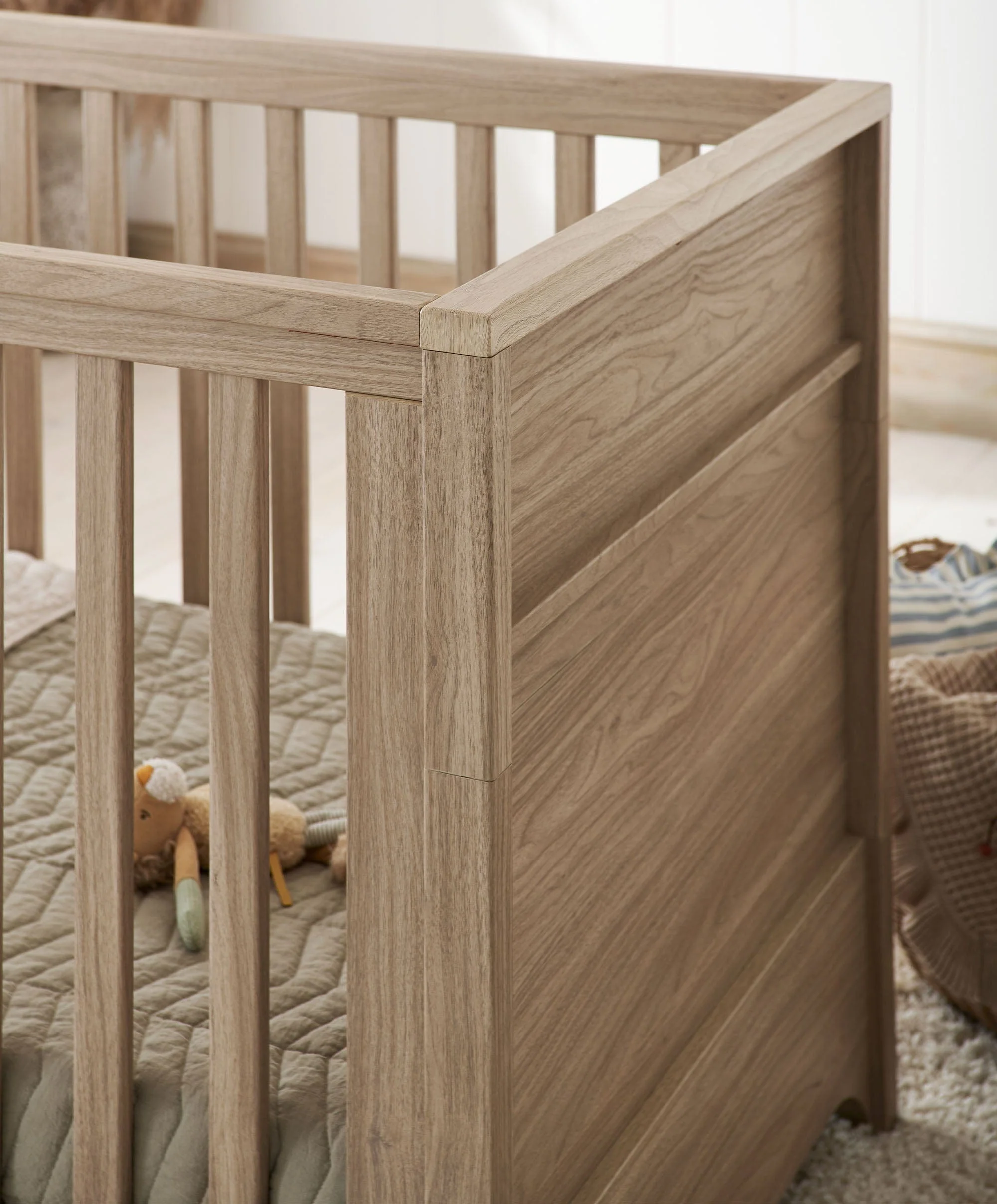 Barton Cotbed - Oak - Image 4