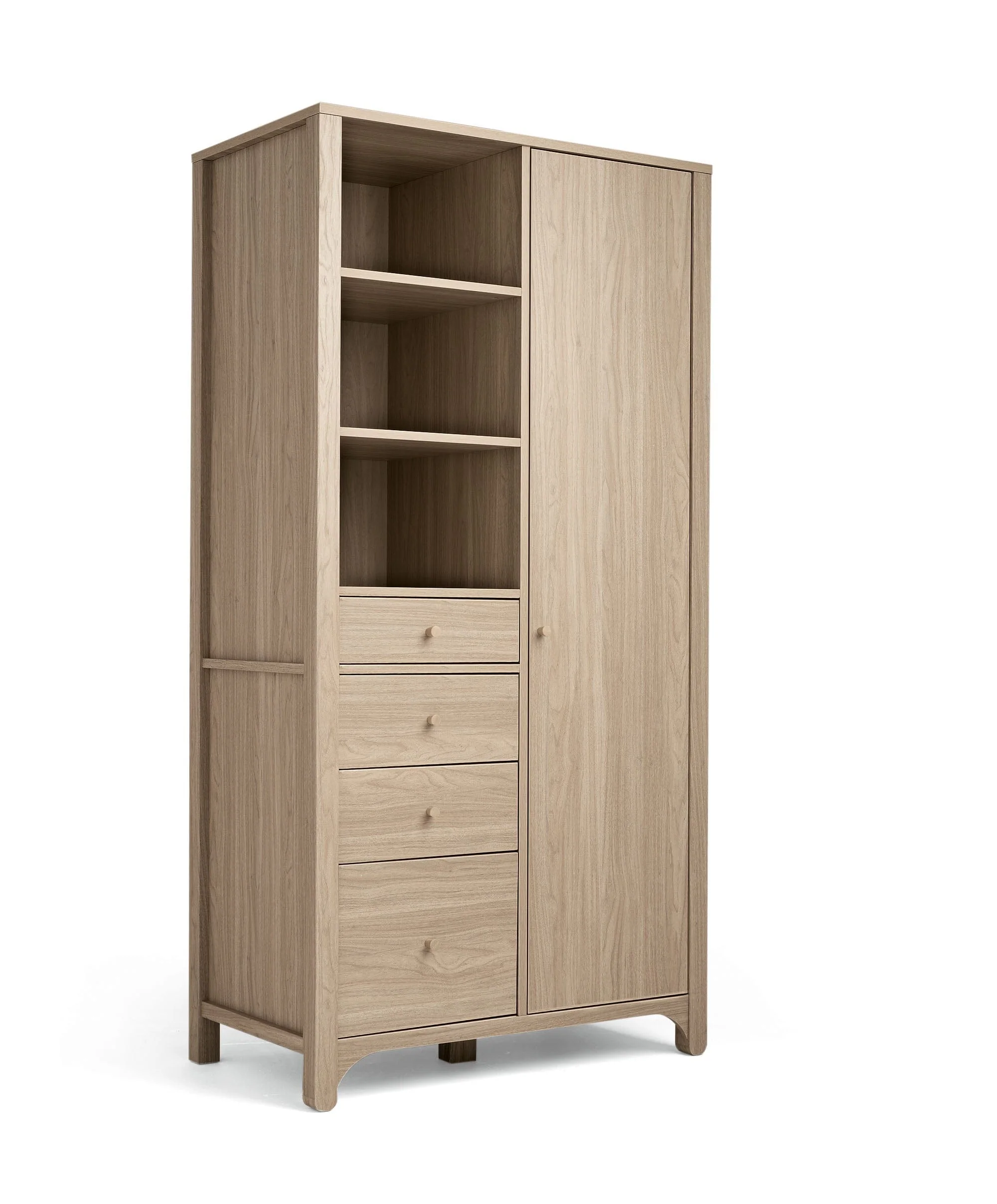 Barton Wardrobe - Oak - Image 4