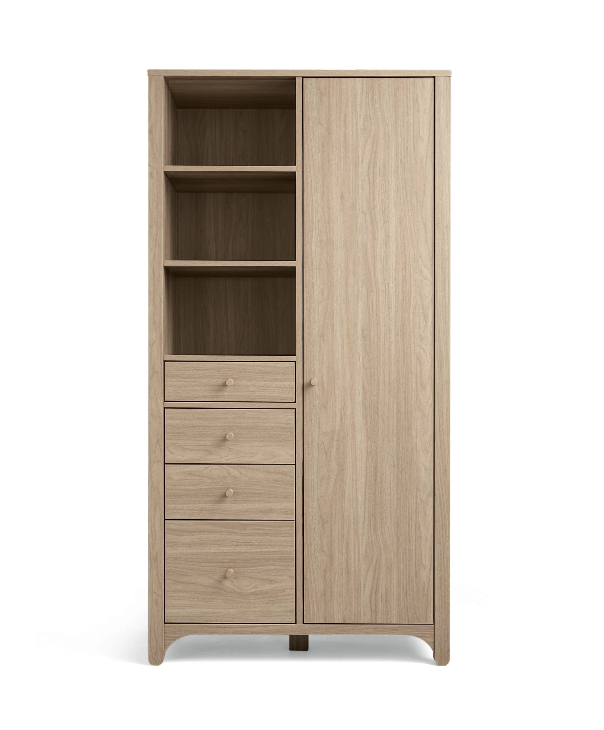 Barton Wardrobe - Oak - Image 6