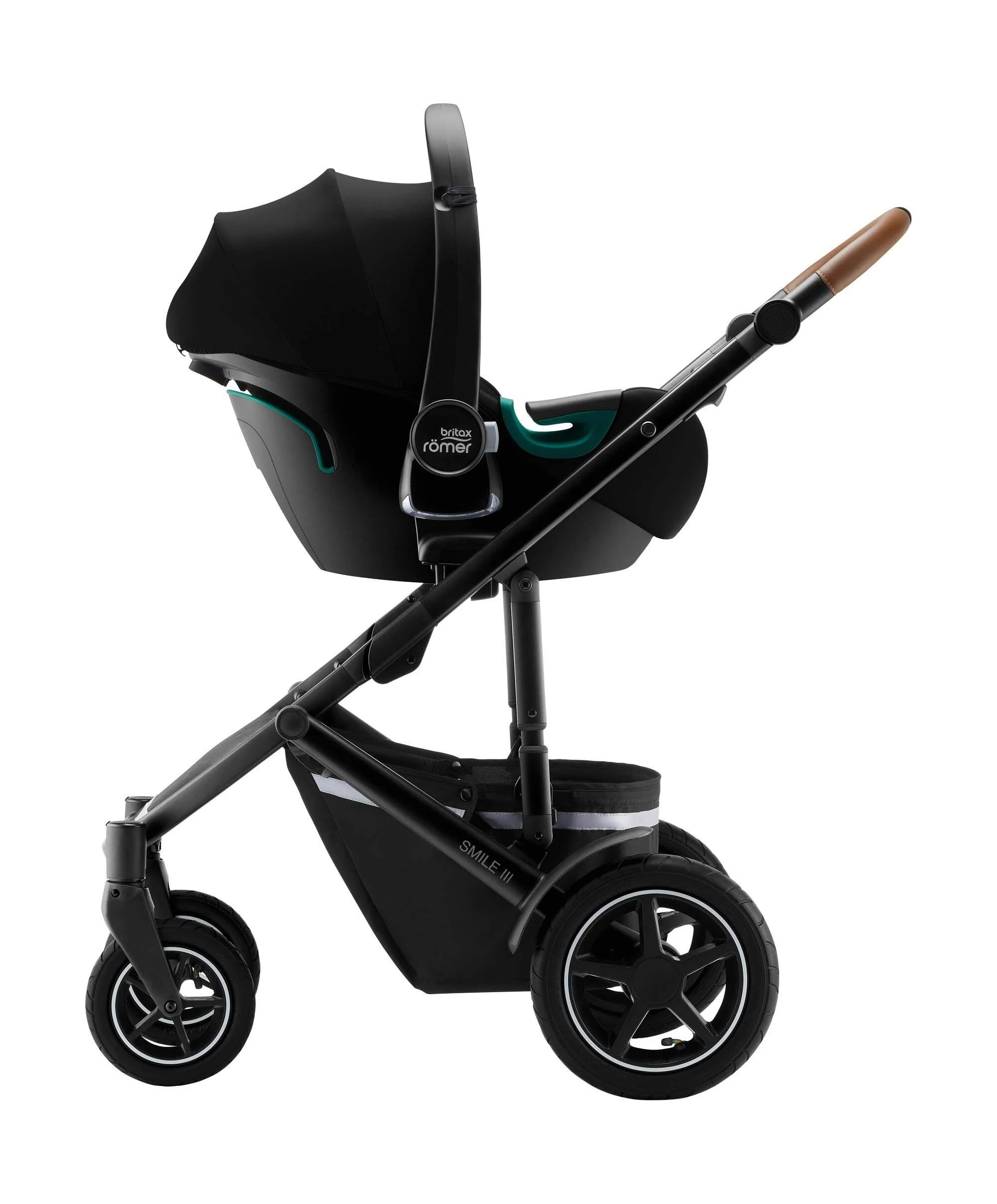 Britax Römer BABY-SAFE iSENSE i-Size Group 0+ Car Seat - Space Black - Image 7