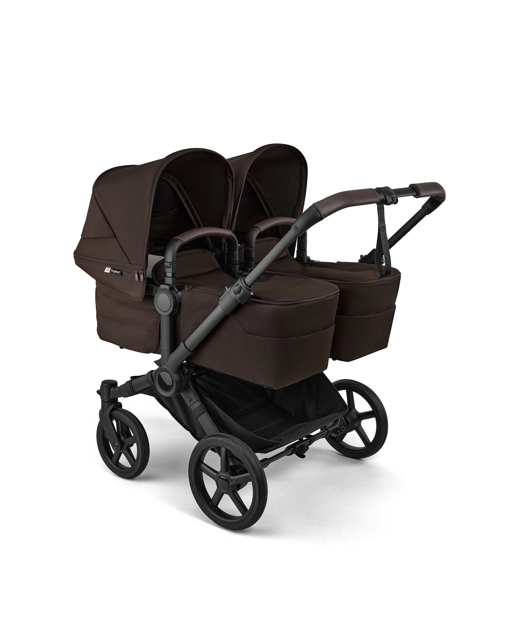 Bugaboo Donkey 6 Twin Carrycot Fabric Complete - Cocoa Brown - Image 5