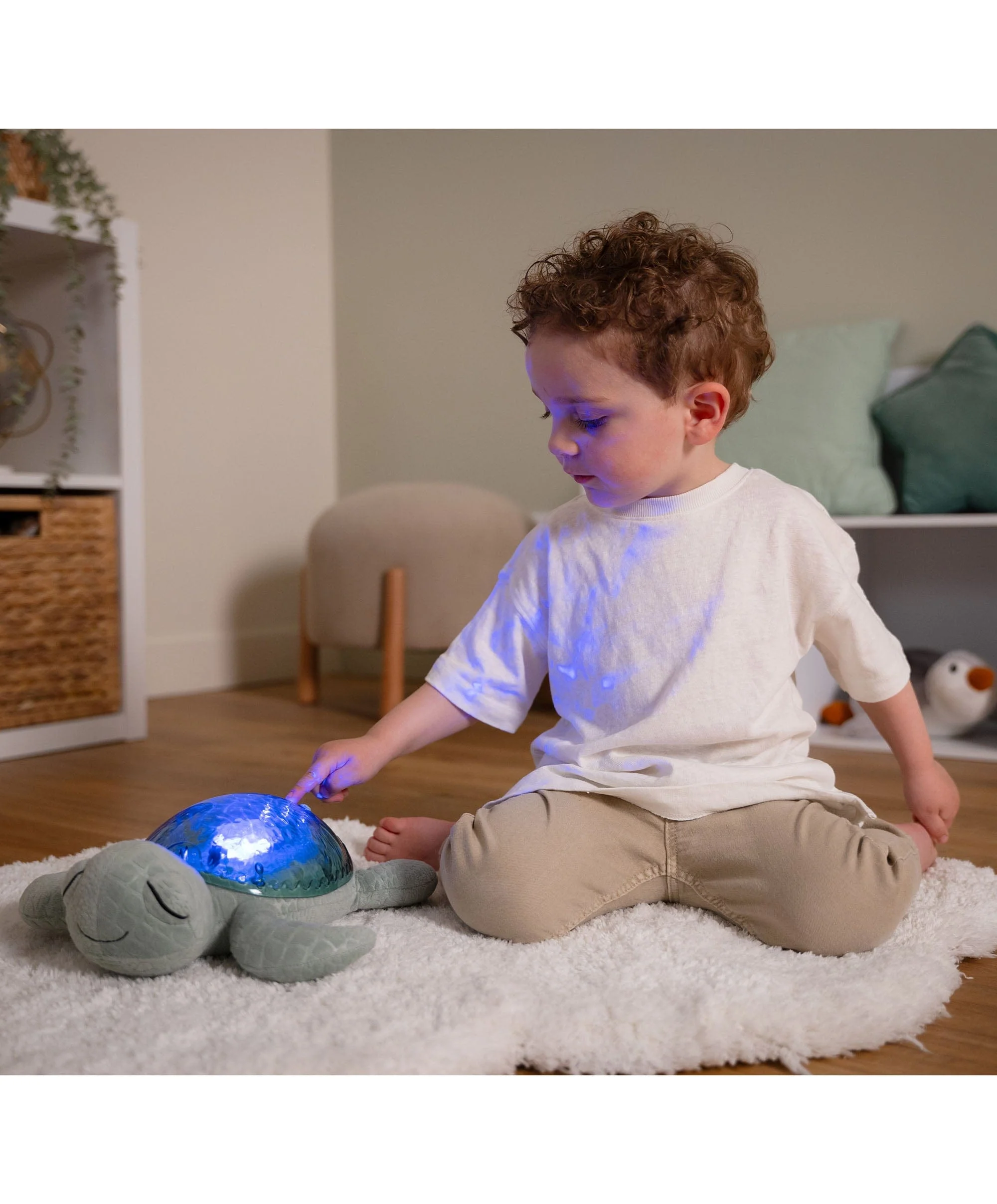 Cloud B Tranquil Turle Night Light - Green - Image 3