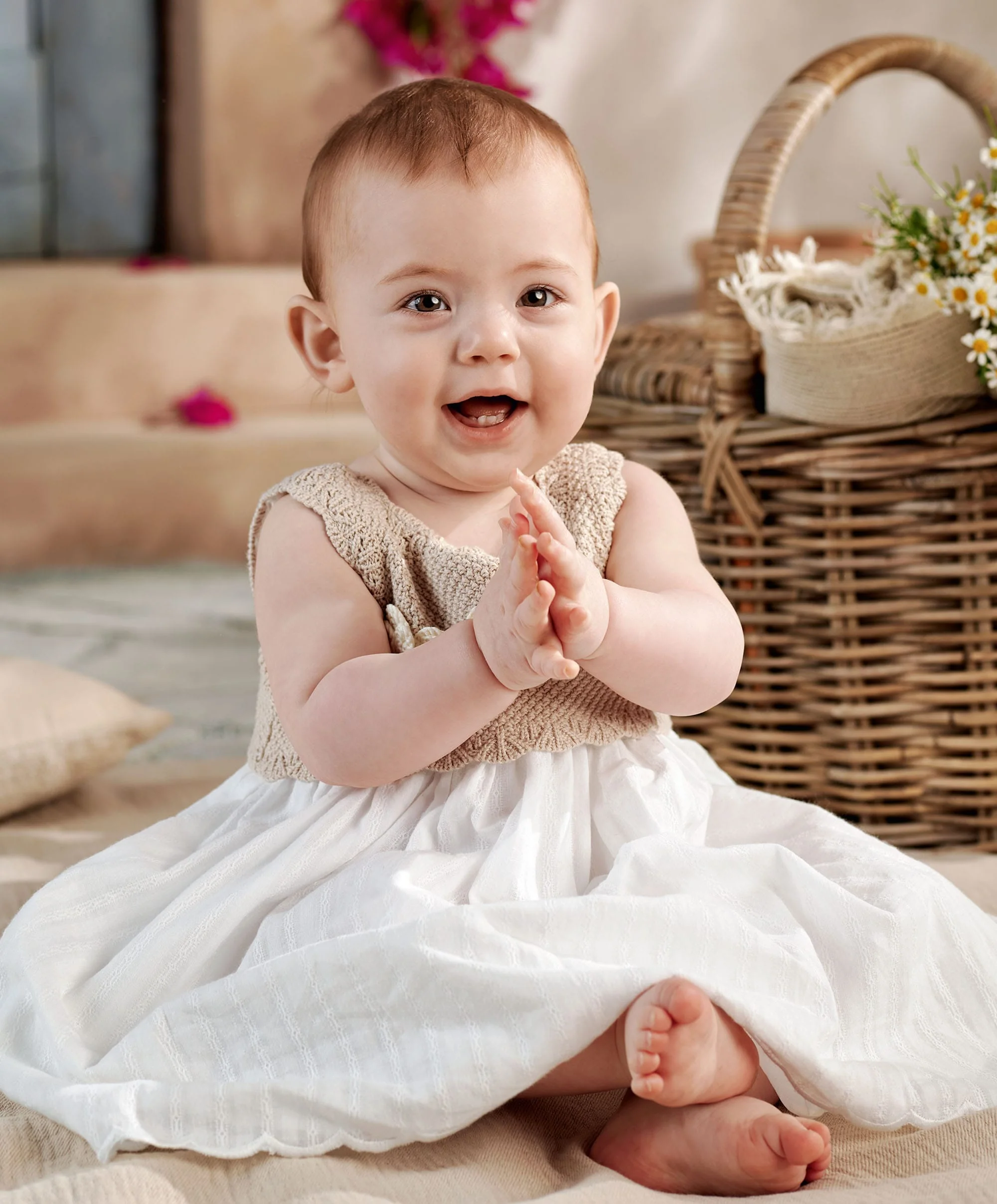 Crochet Woven Summer Dress - Image 3