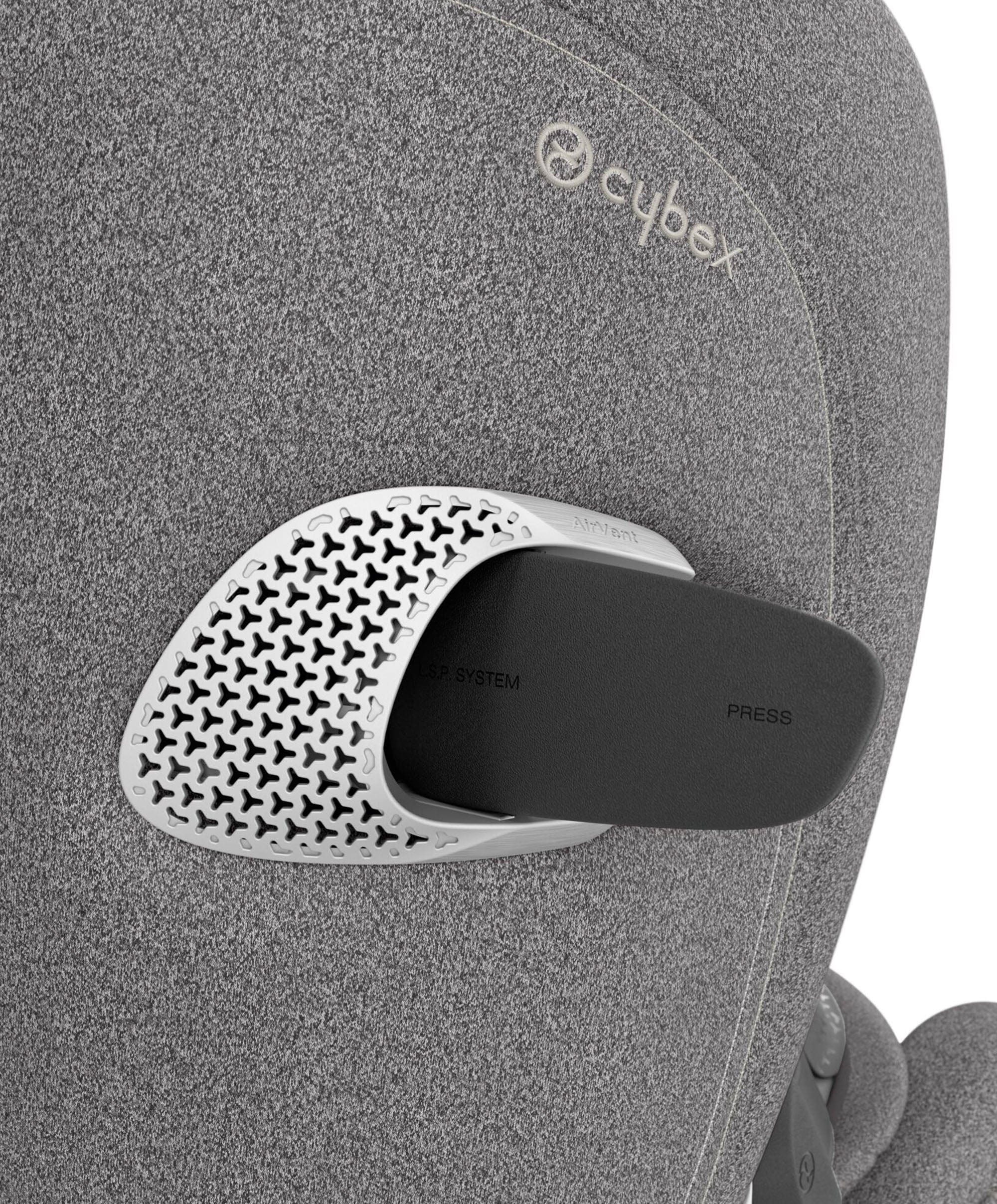 Cybex Anoris T2 i-Size Airbag Car Seat – Mirage Grey - Image 7
