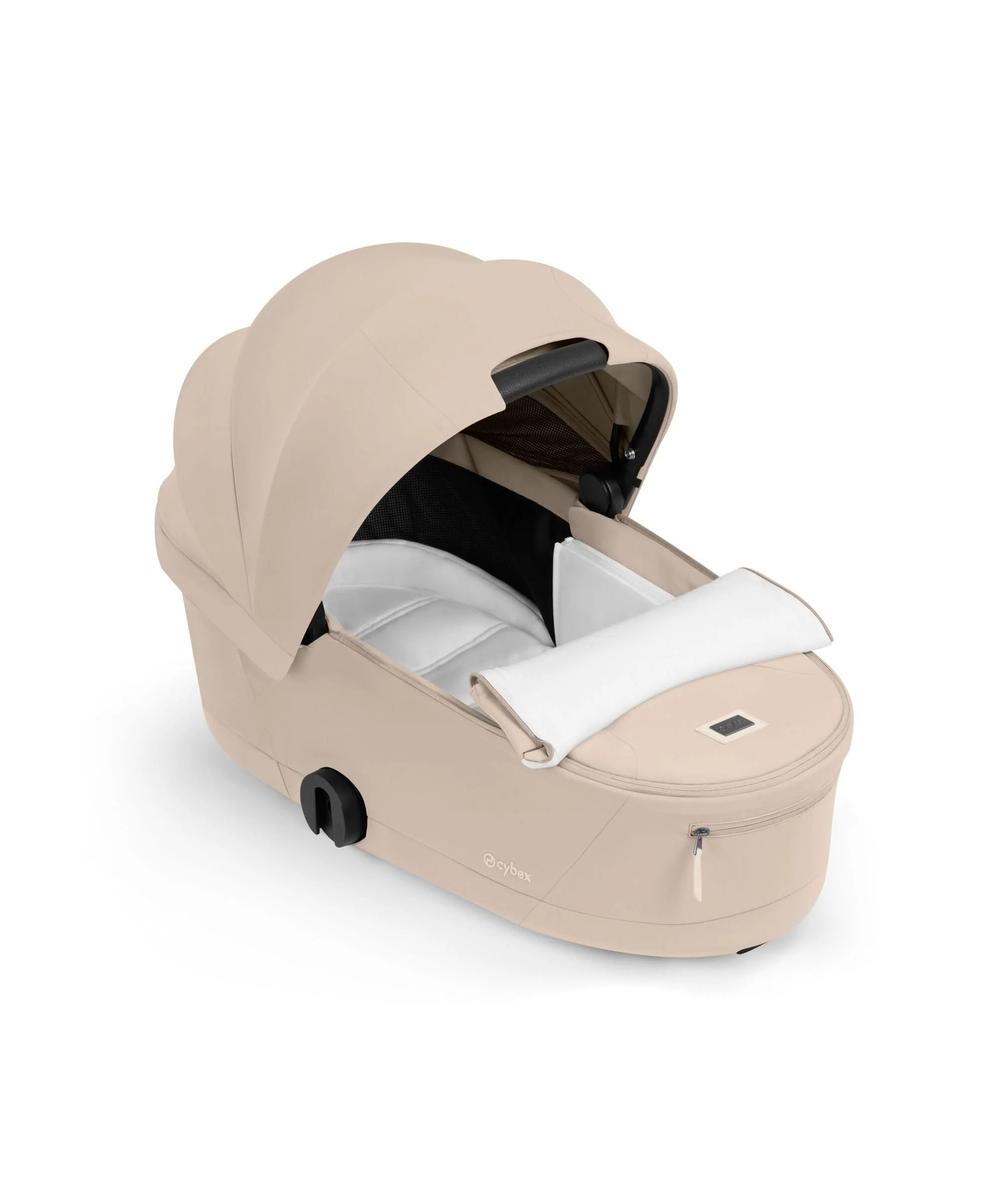 Cybex e-Priam Pushchair & Carry Cot - Cozy Beige - Image 9