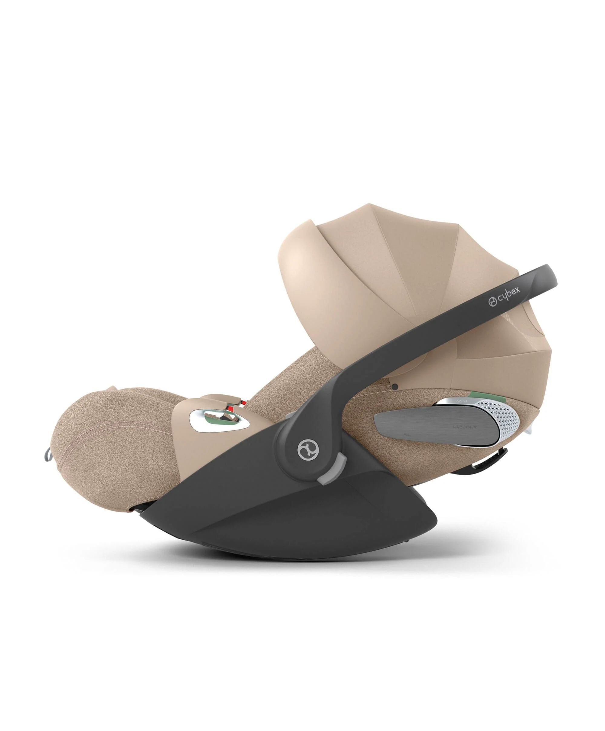 Cybex Gazelle S Pushchair Bundle with Cloud T i-Size Baby Car Seat & Base (7 Pieces) - Almond Beige - Image 12