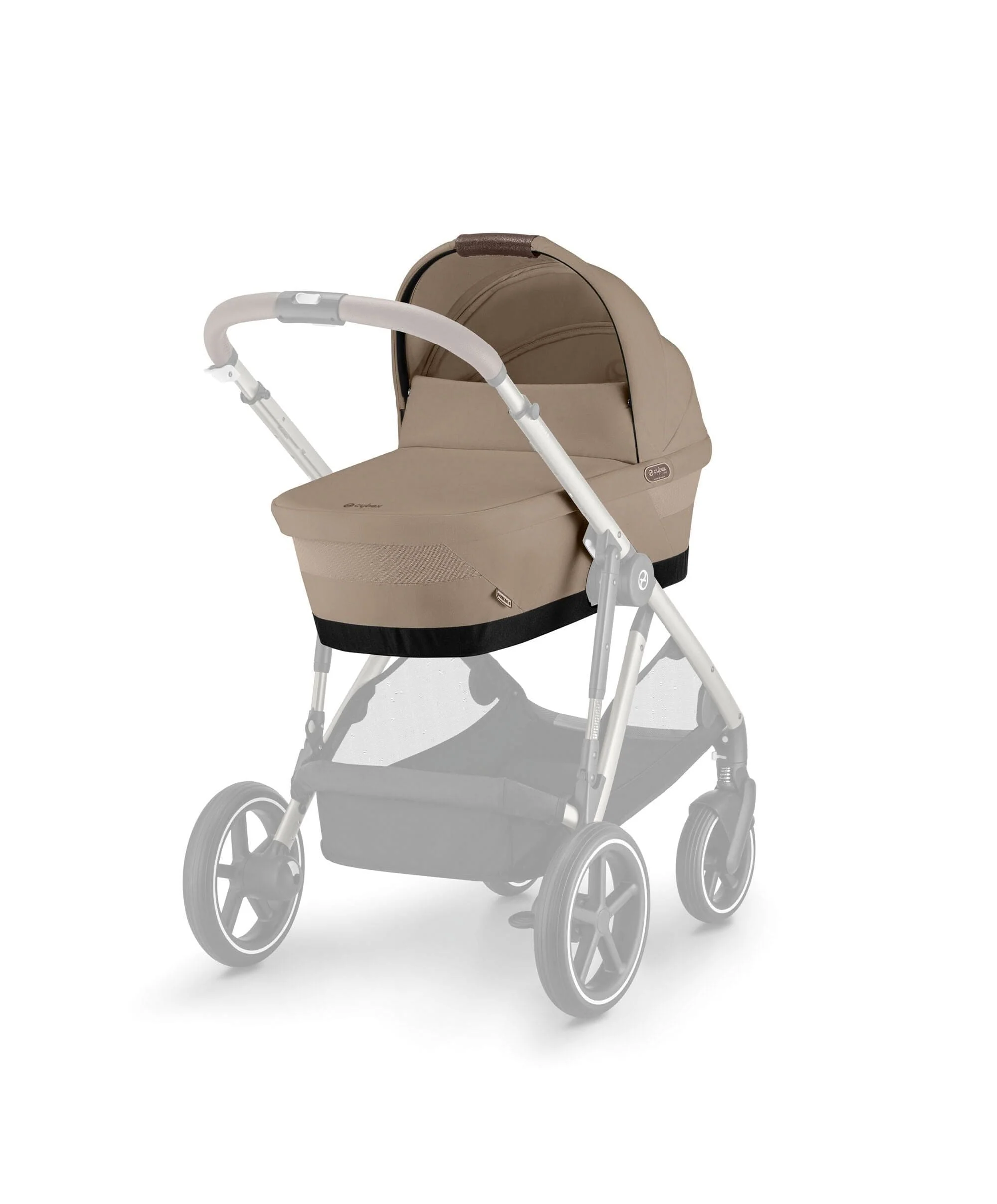 Cybex Gazelle S Pushchair Bundle with Cloud T i-Size Baby Car Seat & Base (7 Pieces) - Almond Beige - Image 9