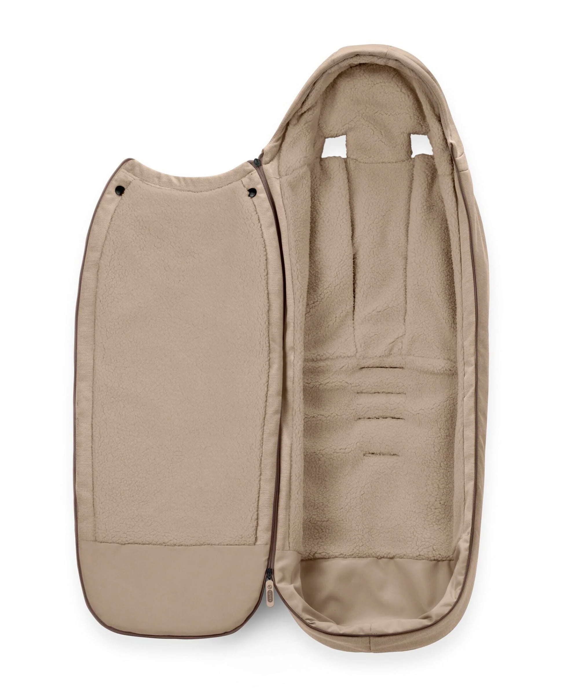 Cybex Gold Pushchair Footmuff Almond Beige - Image 3