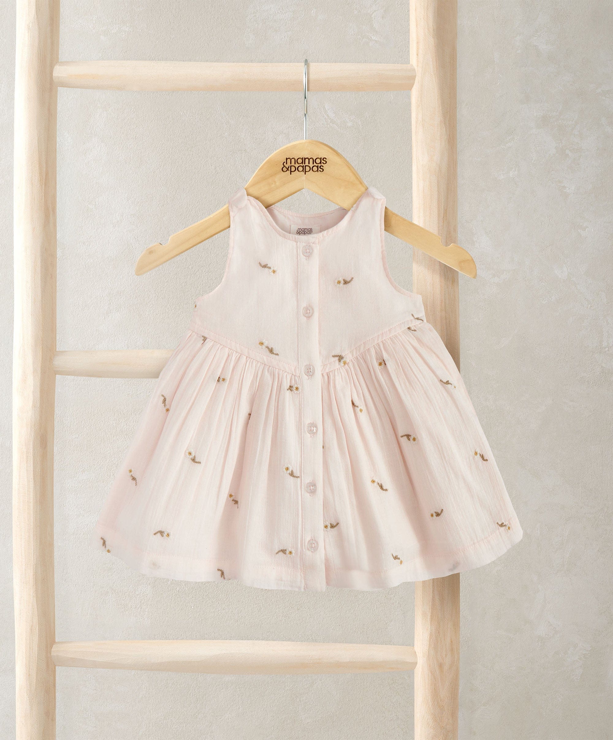 Daisy Embroidered Dress