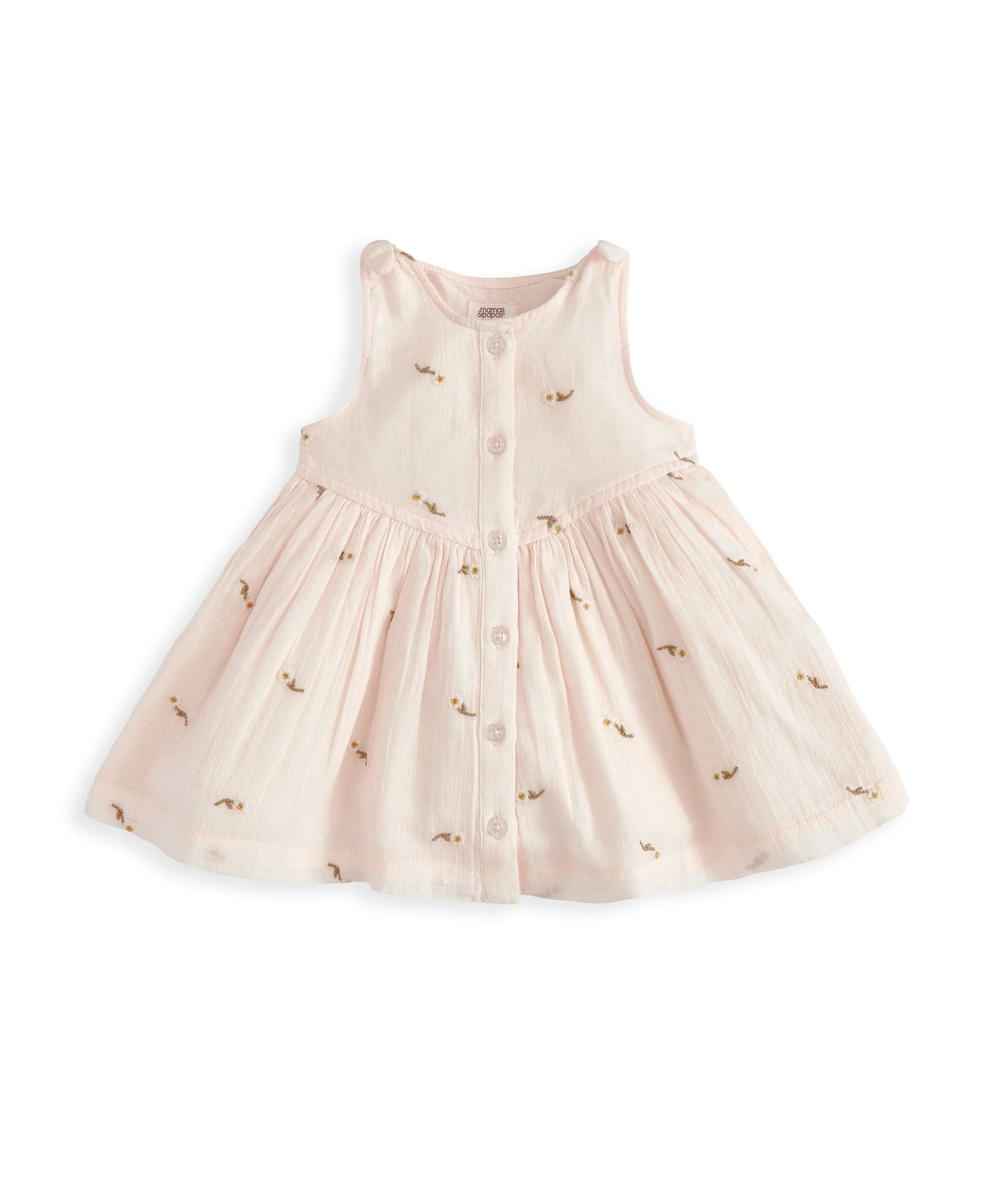 Daisy Embroidered Dress - Image 2