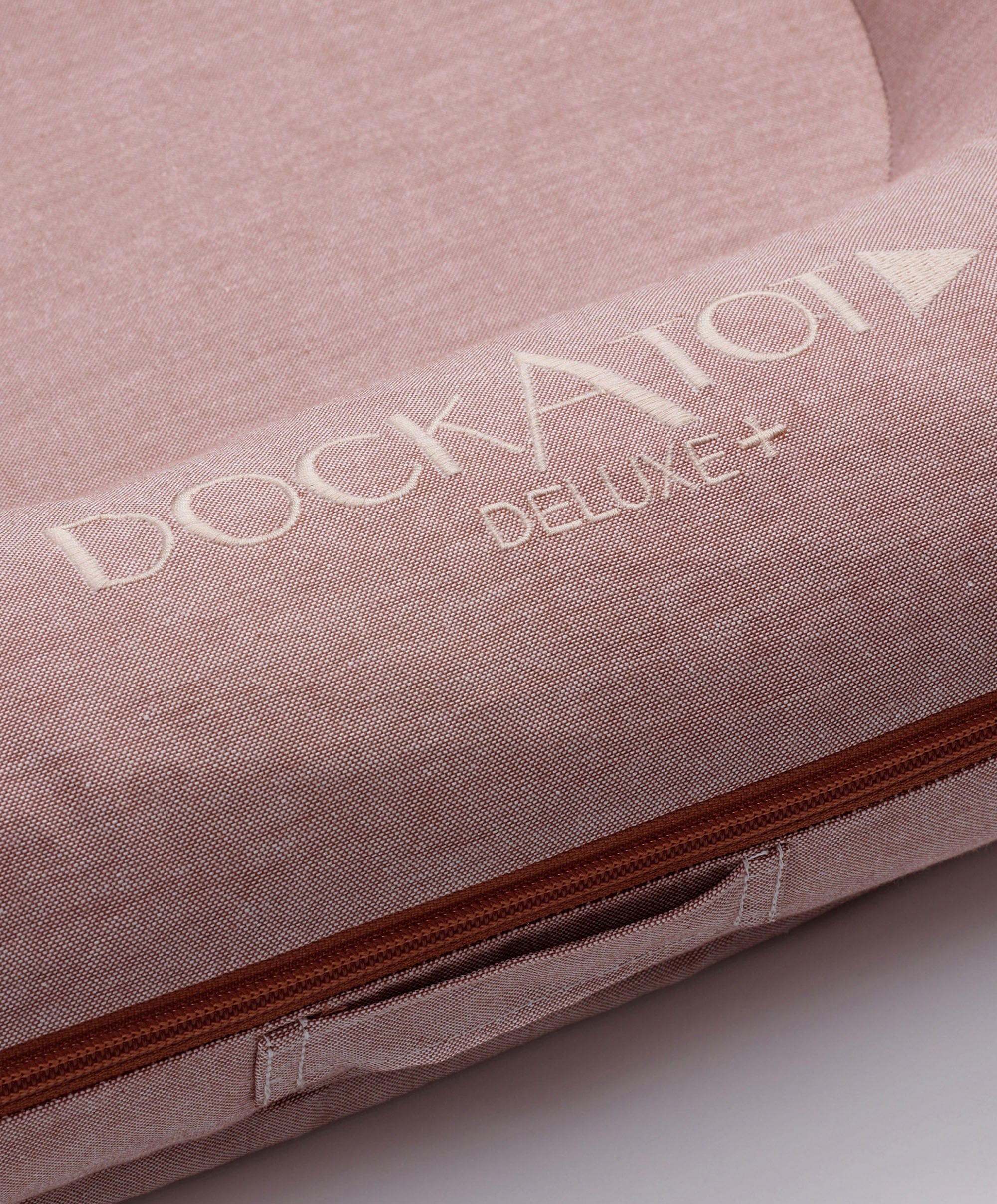 Dockatot Deluxe+ Dock - Ginger Chambray - Image 5