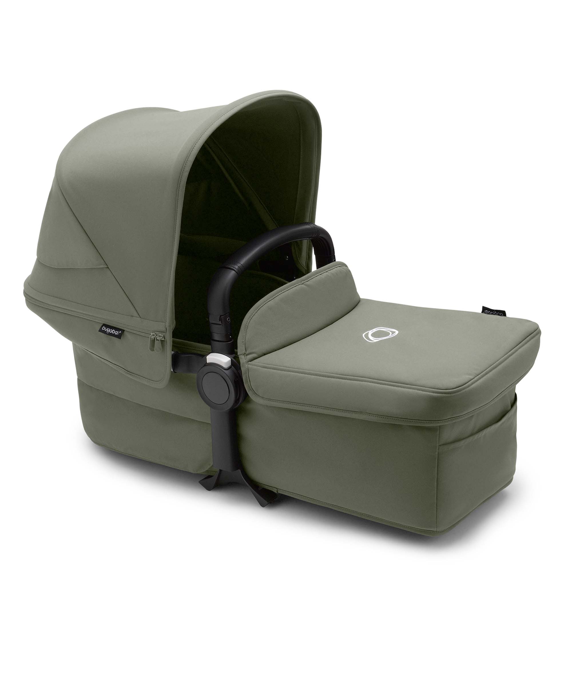 Bugaboo Donkey 5 Twin Pushchair Bundle with Cloud T Car Seat & Base - Forest Green - Image 6