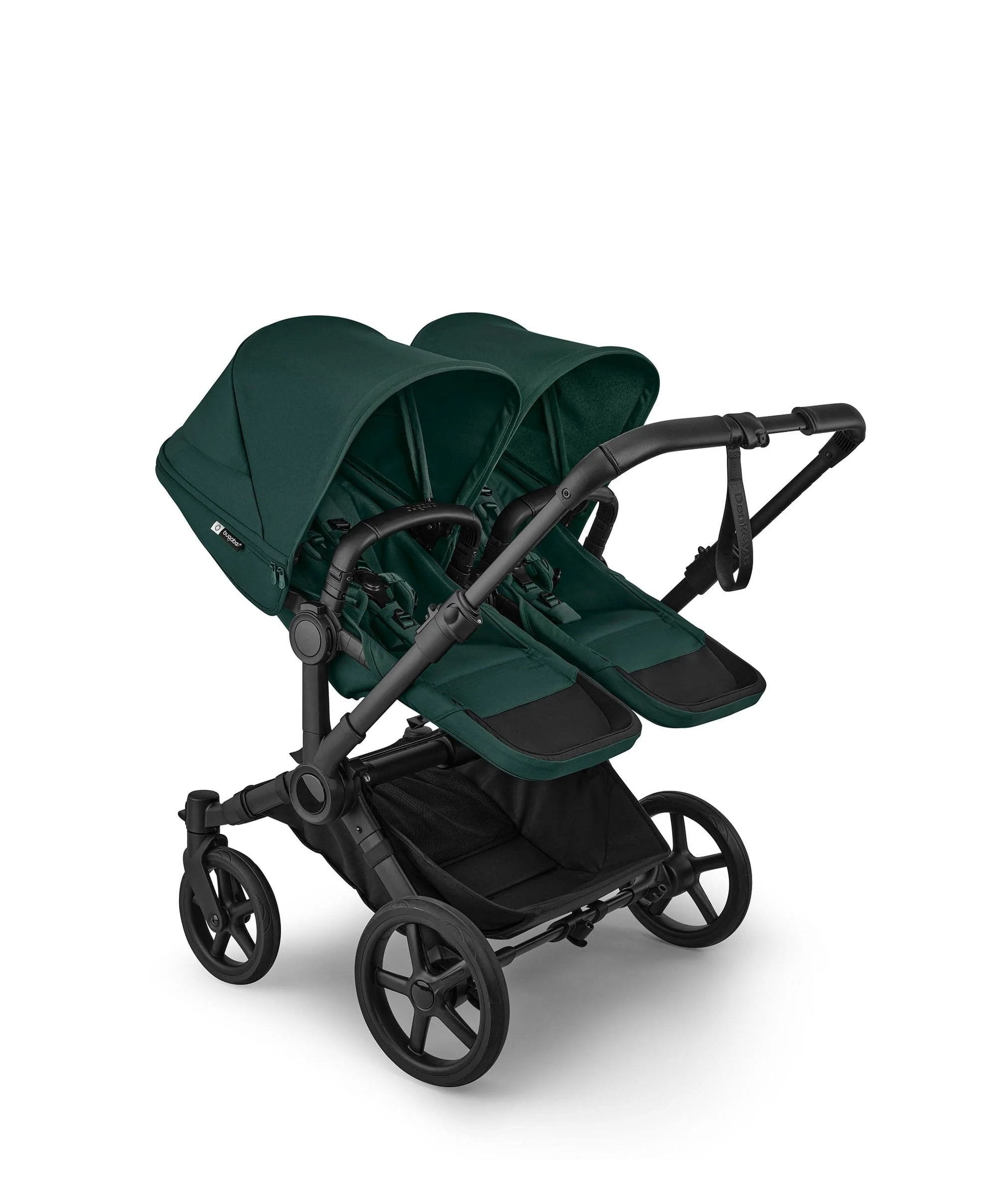 Bugaboo Donkey 6 Double Essential Pushchair Bundle (5 Pieces) - Fern Green - Image 6