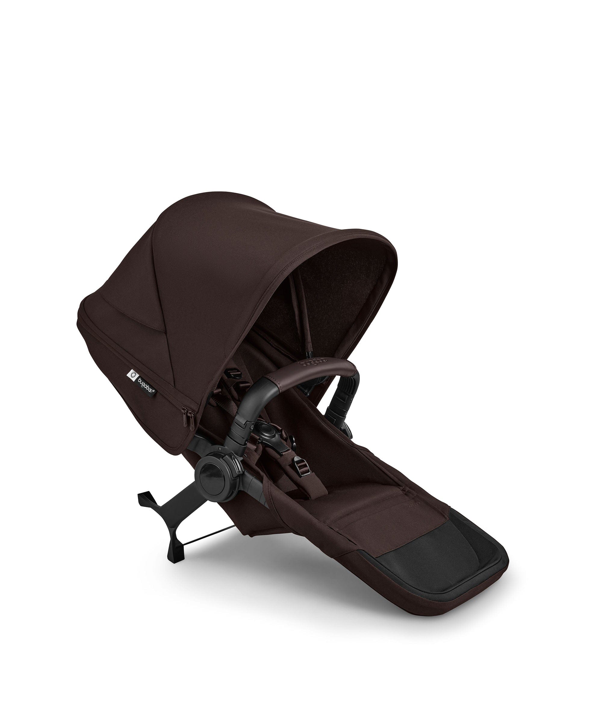 Bugaboo Donkey 6 Double Ultimate Pushchair Bundle With Cybex Cloud T i-Size Rotating Baby Car Seat & Base (8 Pieces) - Cocoa Brown - Image 3
