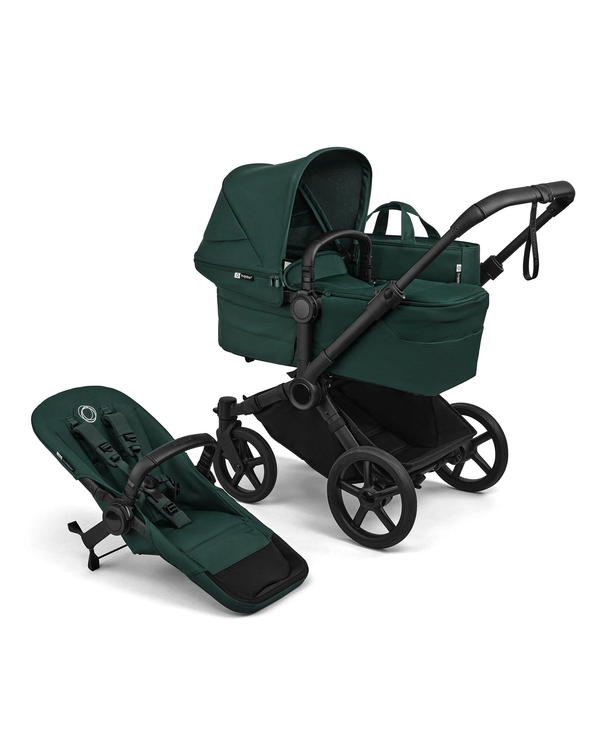 Bugaboo Donkey 6 Single Ultimate Pushchair Bundle (7 Pieces) - Fern Green - Image 2