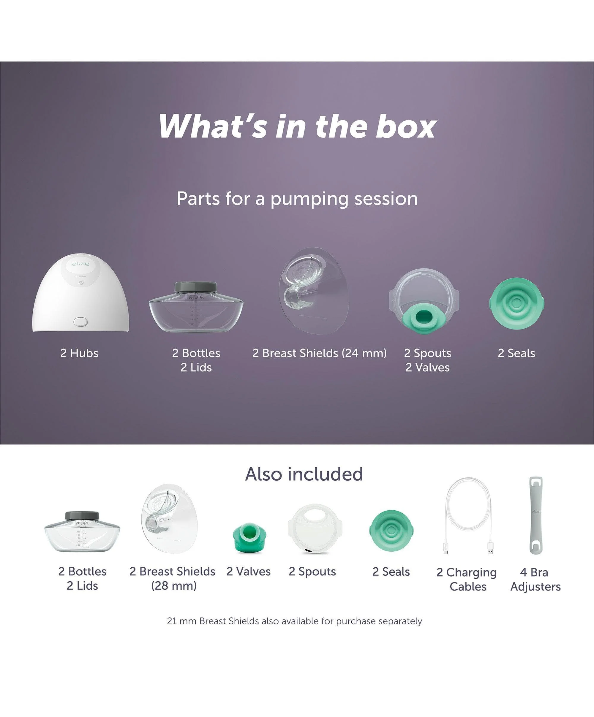 Elvie Double Electric Breast Pump - Image 10