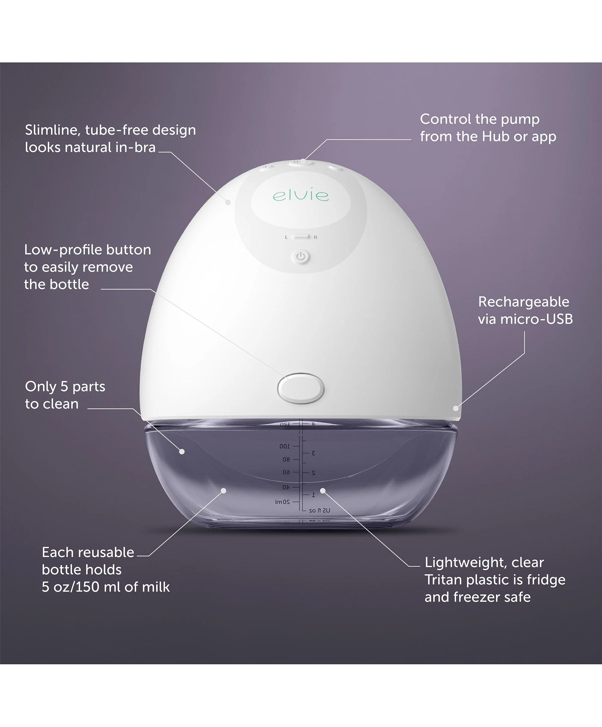 Elvie Double Electric Breast Pump - Image 19