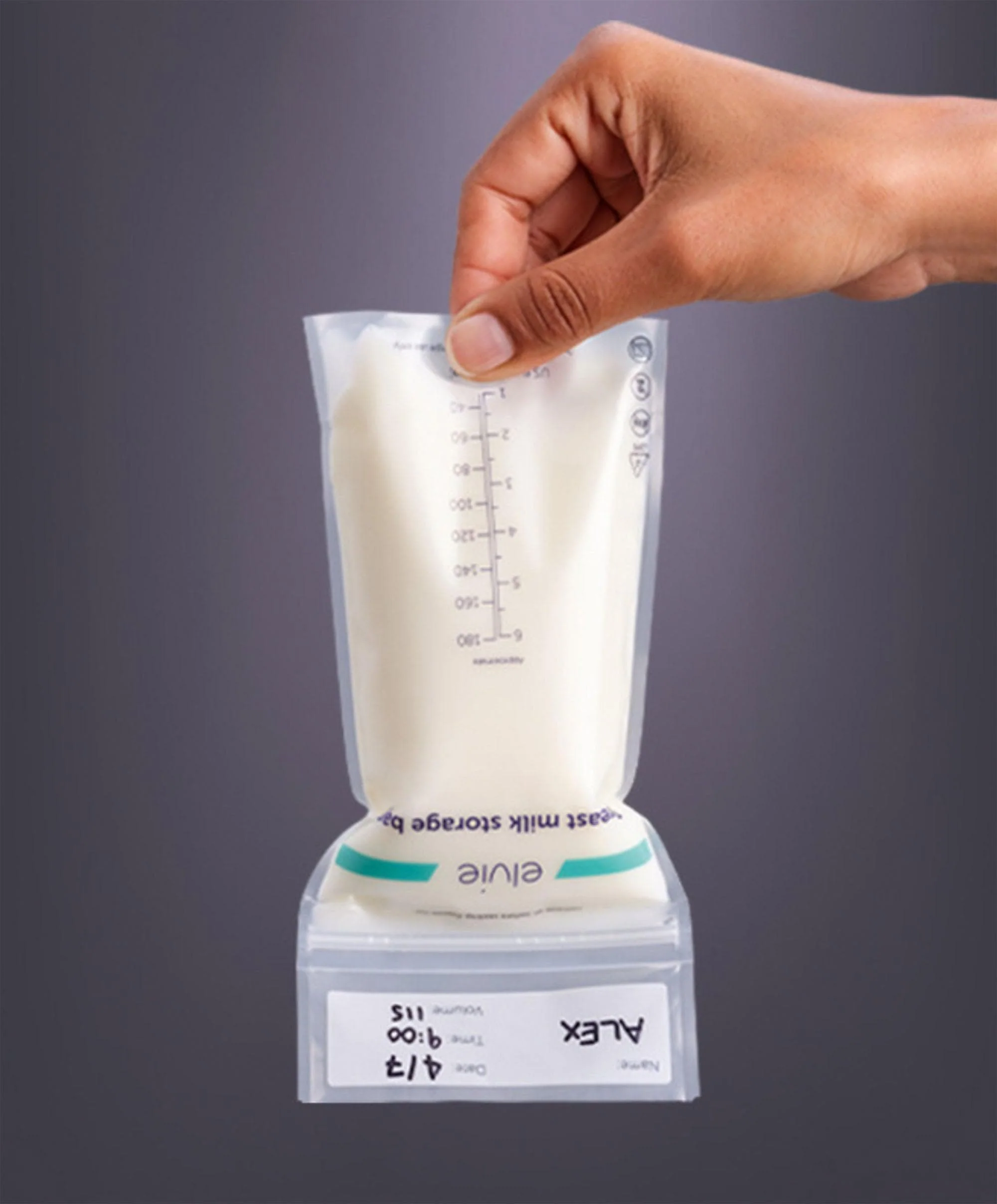 Elvie Breast Milk Storage Bags - Pack of 100 - Image 5