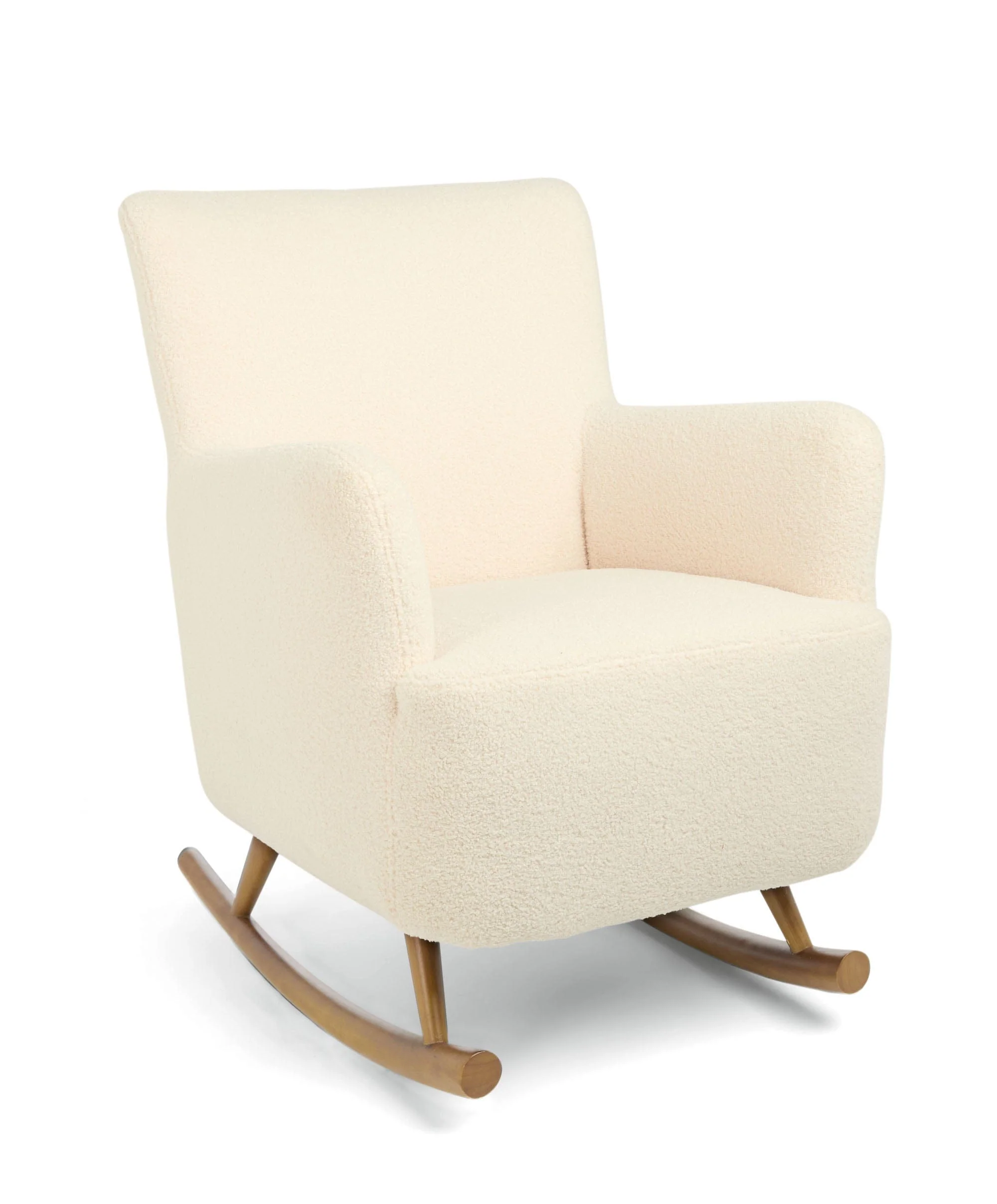 Elwood Nursing Chair - Off White Boucle - Image 2