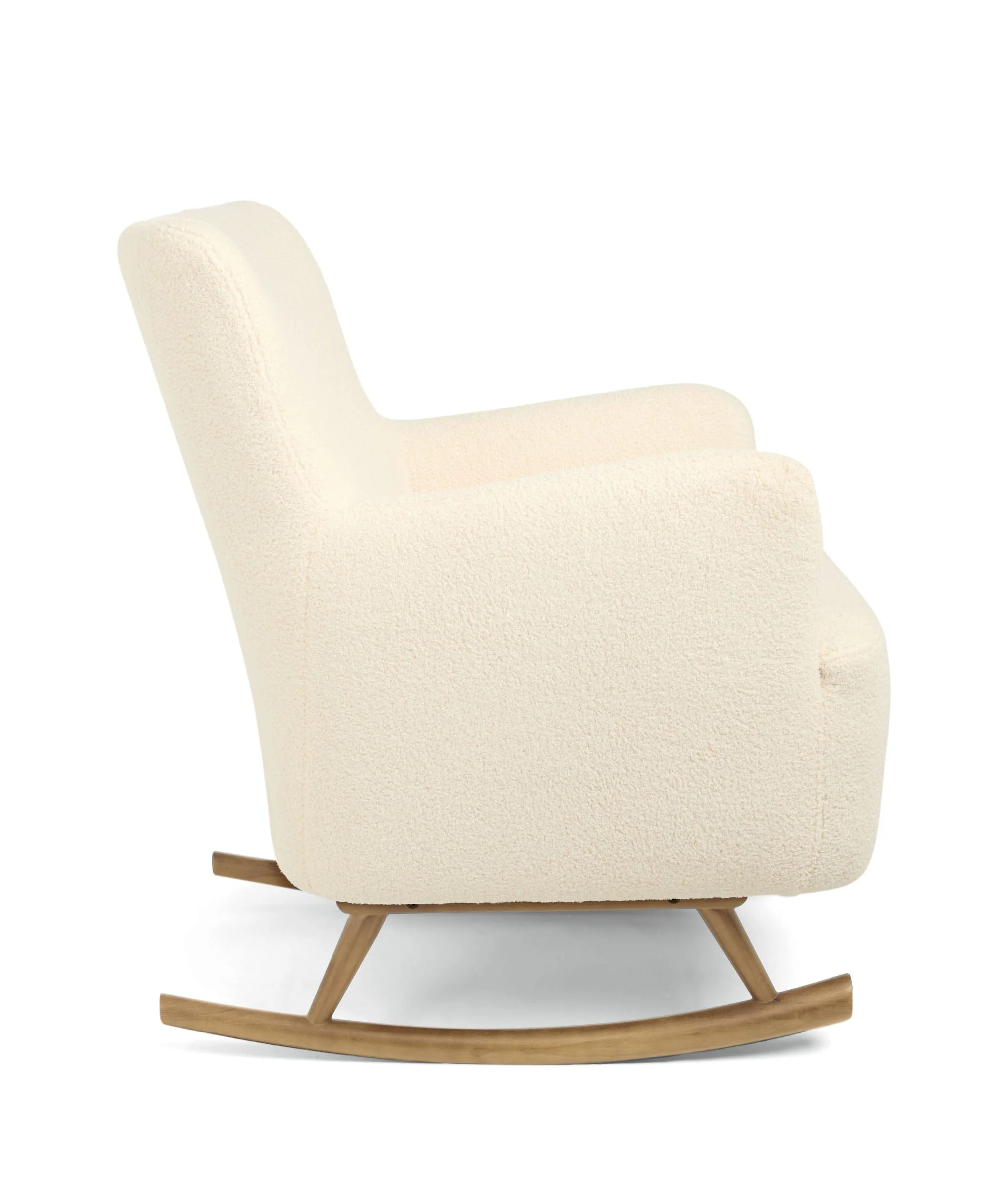 Elwood Nursing Chair - Off White Boucle - Image 5