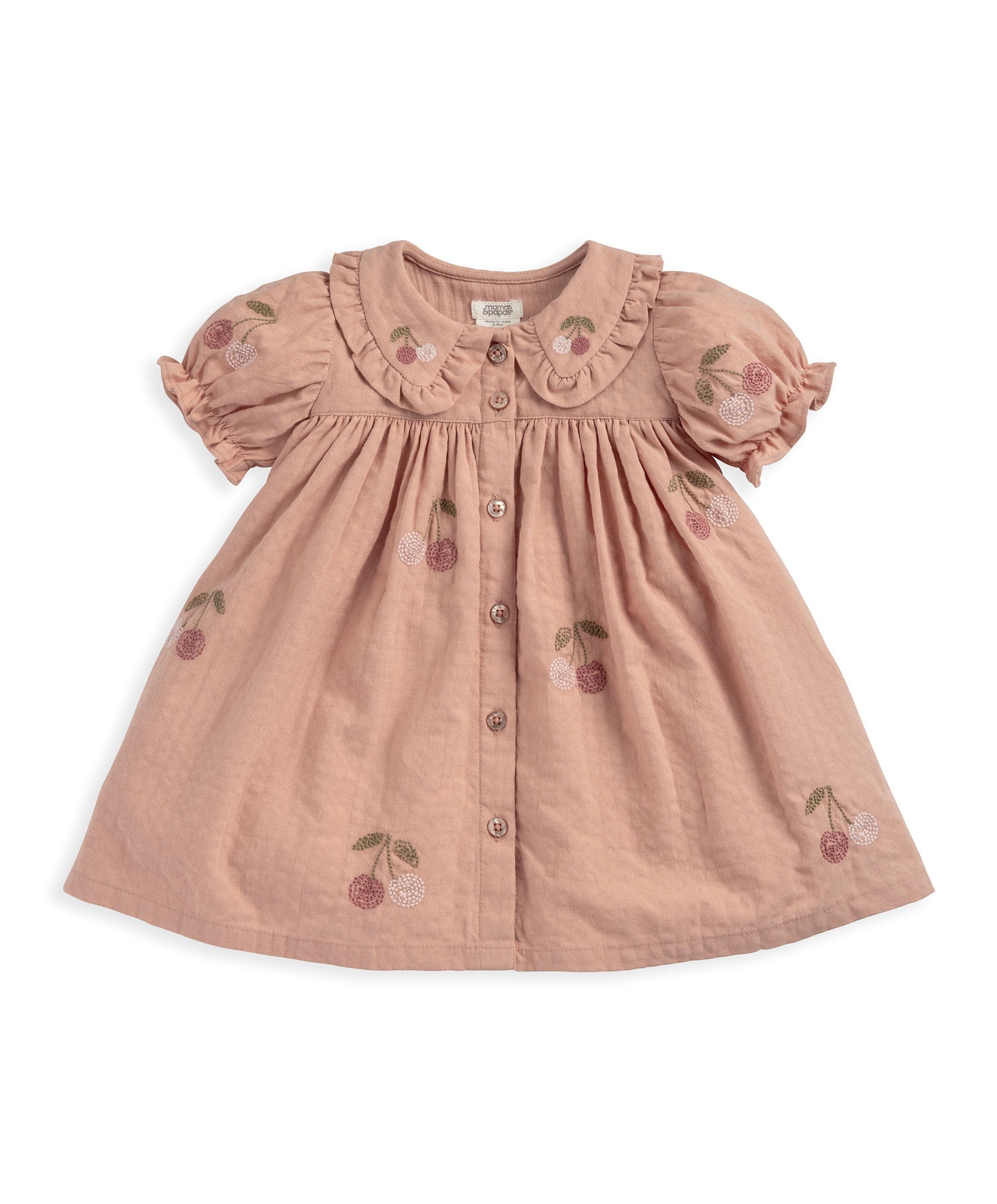 Embroidered Cherry Dress - Image 5