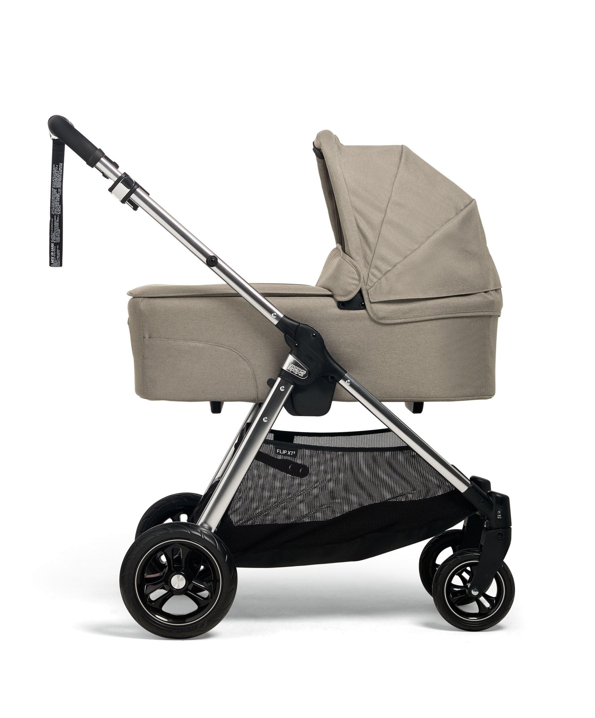 Flip XT³ Pushchair Bundle with Cybex Aton B2 i-Size Car Seat & Base (7 Pieces) - Fawn - Image 8