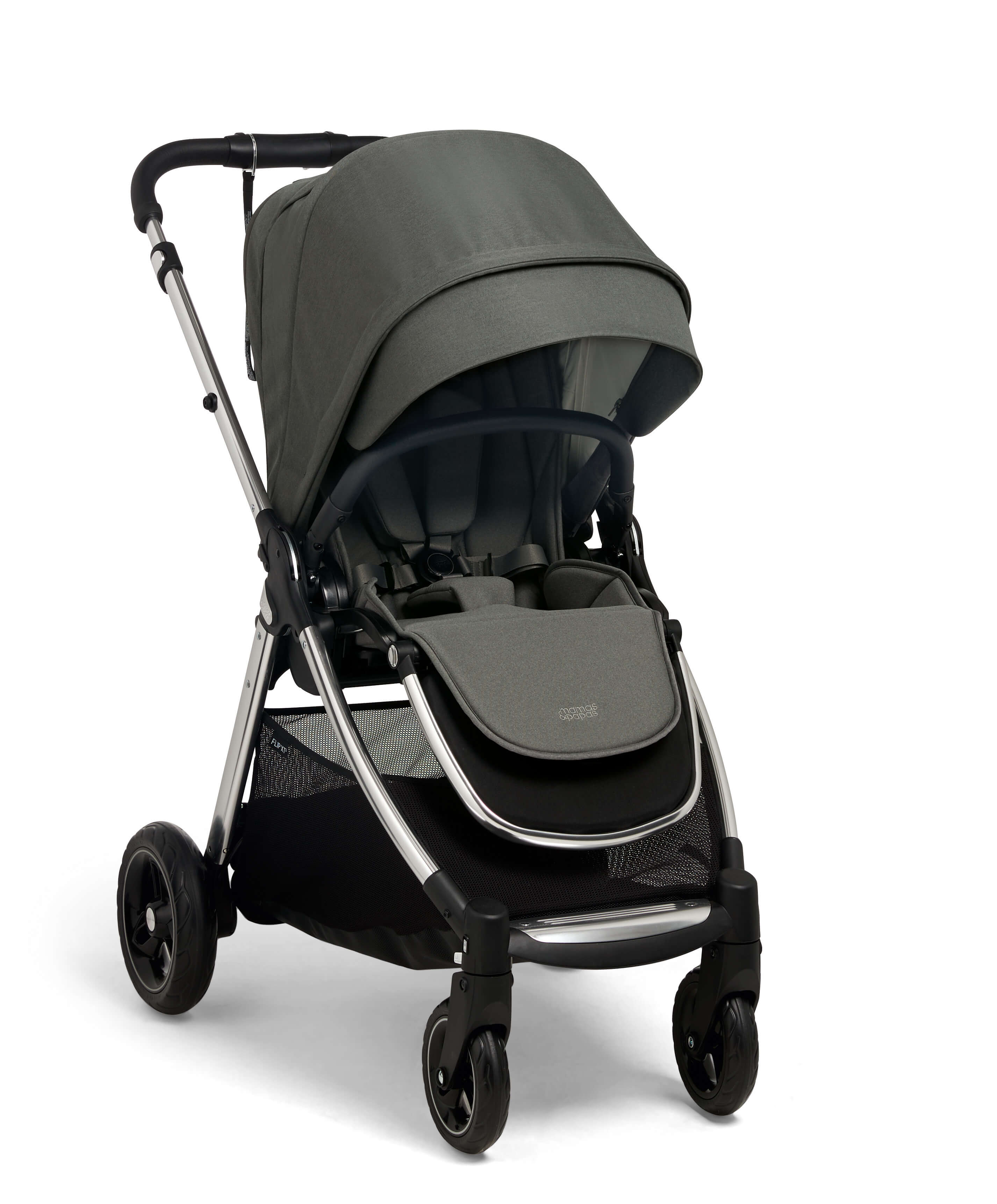 Flip XT³ Pushchair Bundle with Cybex Aton B Car Seat & Base (5 Pieces) – Harbour Grey - Image 2