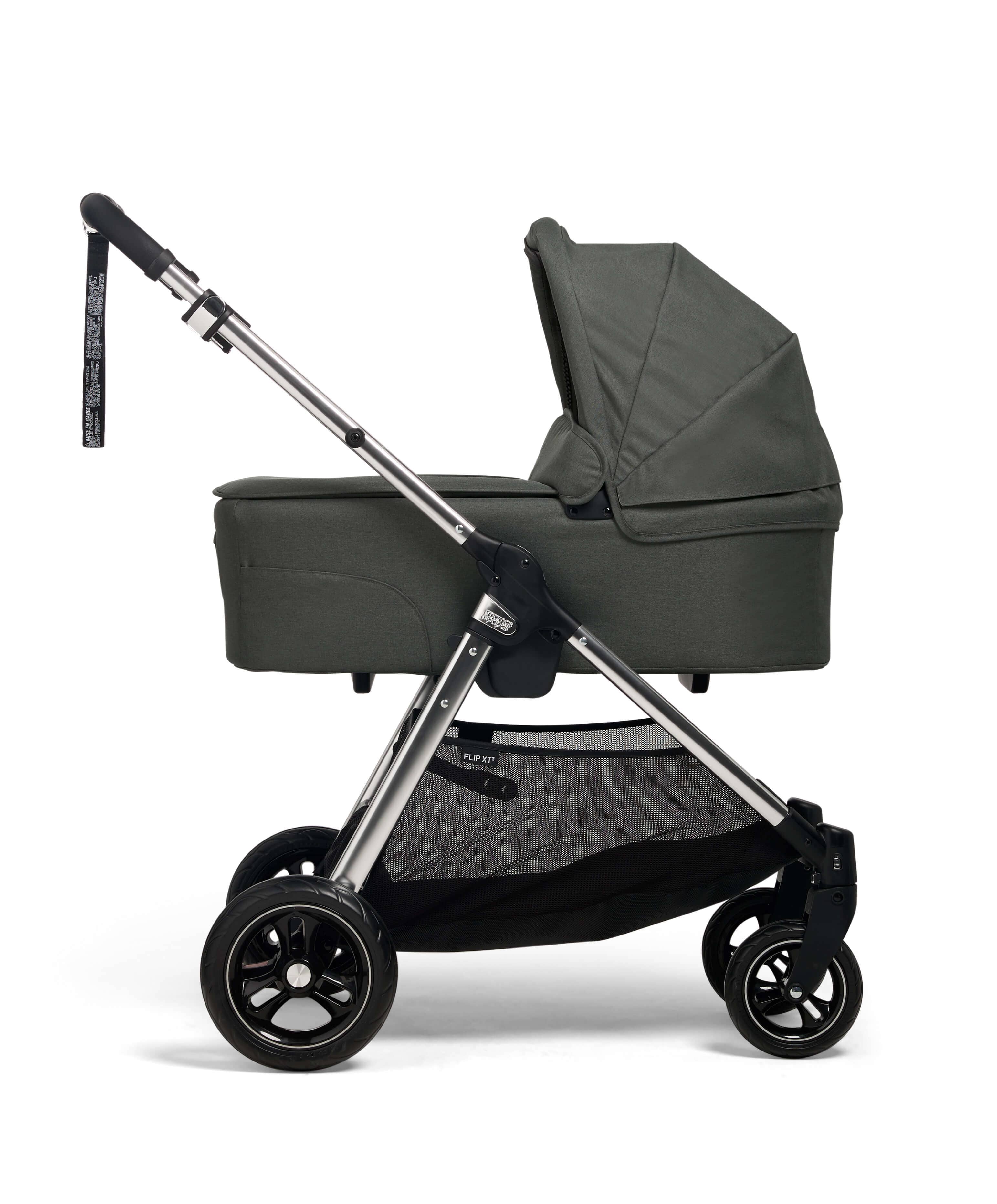 Flip XT³ Pushchair Bundle with Cybex Aton B Car Seat & Base (5 Pieces) – Harbour Grey - Image 8