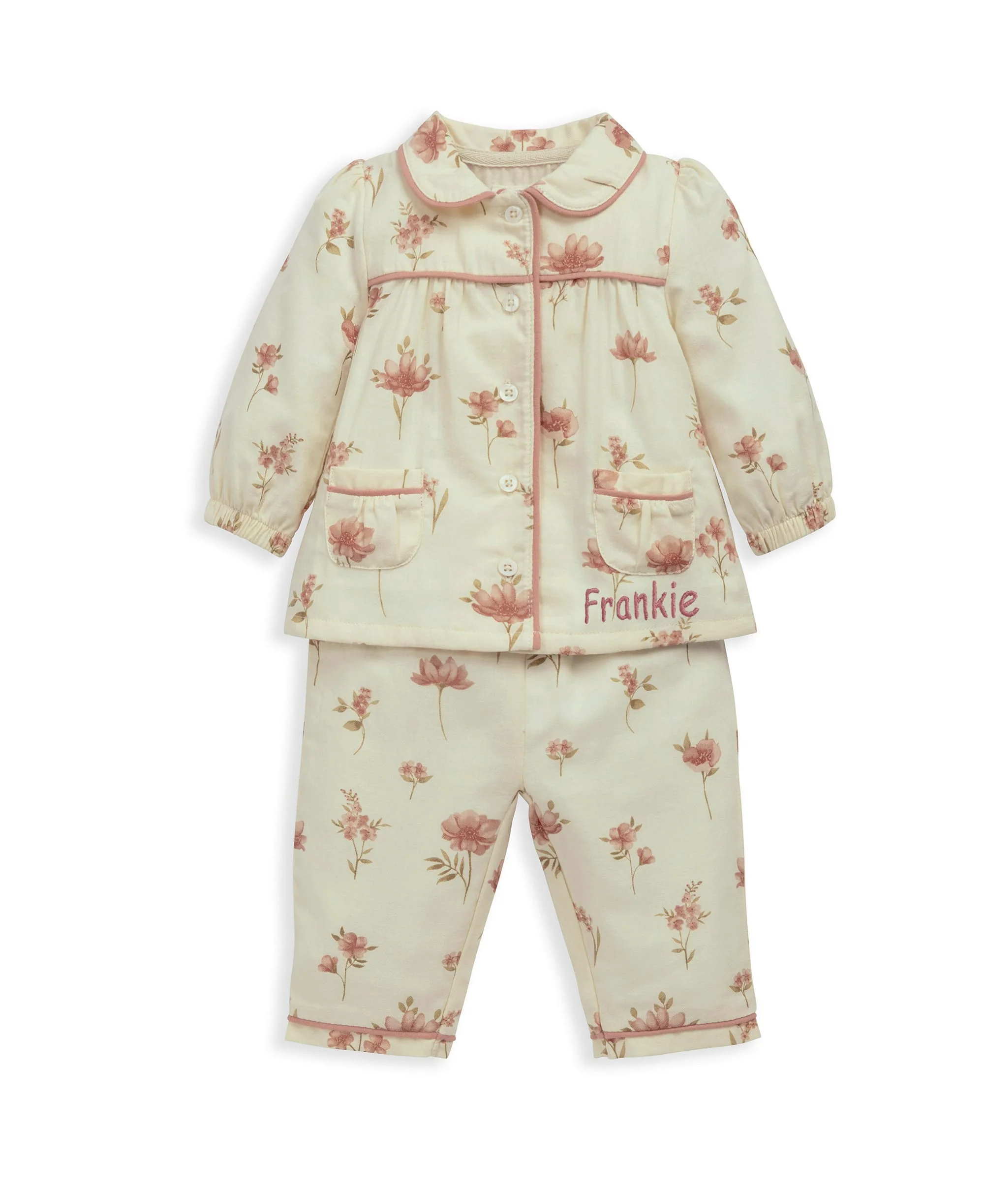 Floral Woven Pyjamas - Image 5